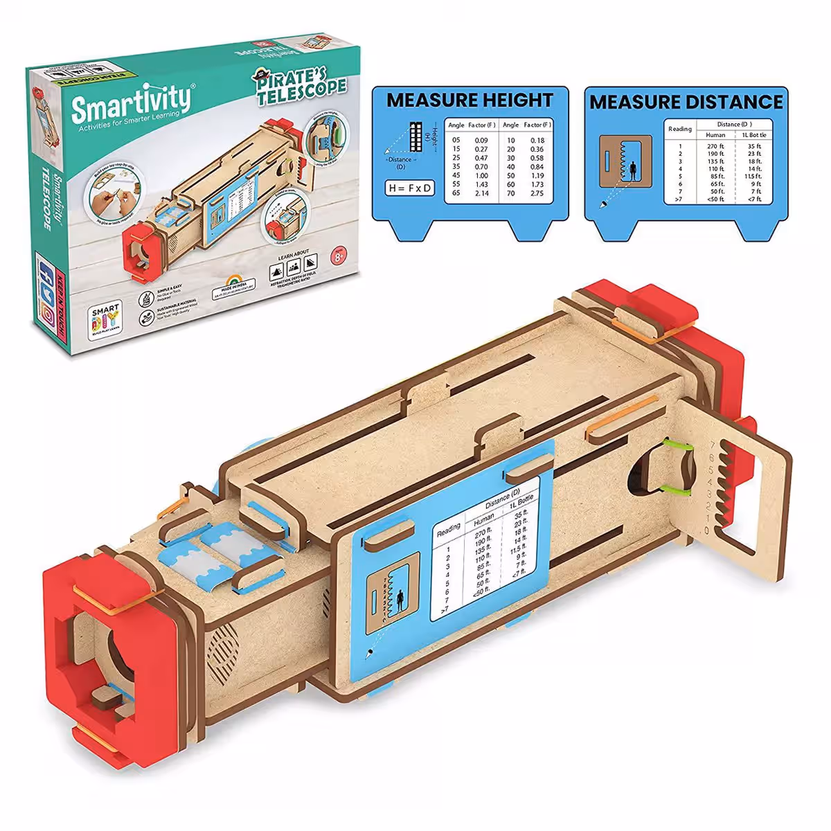Smartivity Pirate's Telescope Unisex, 8-10 Years
