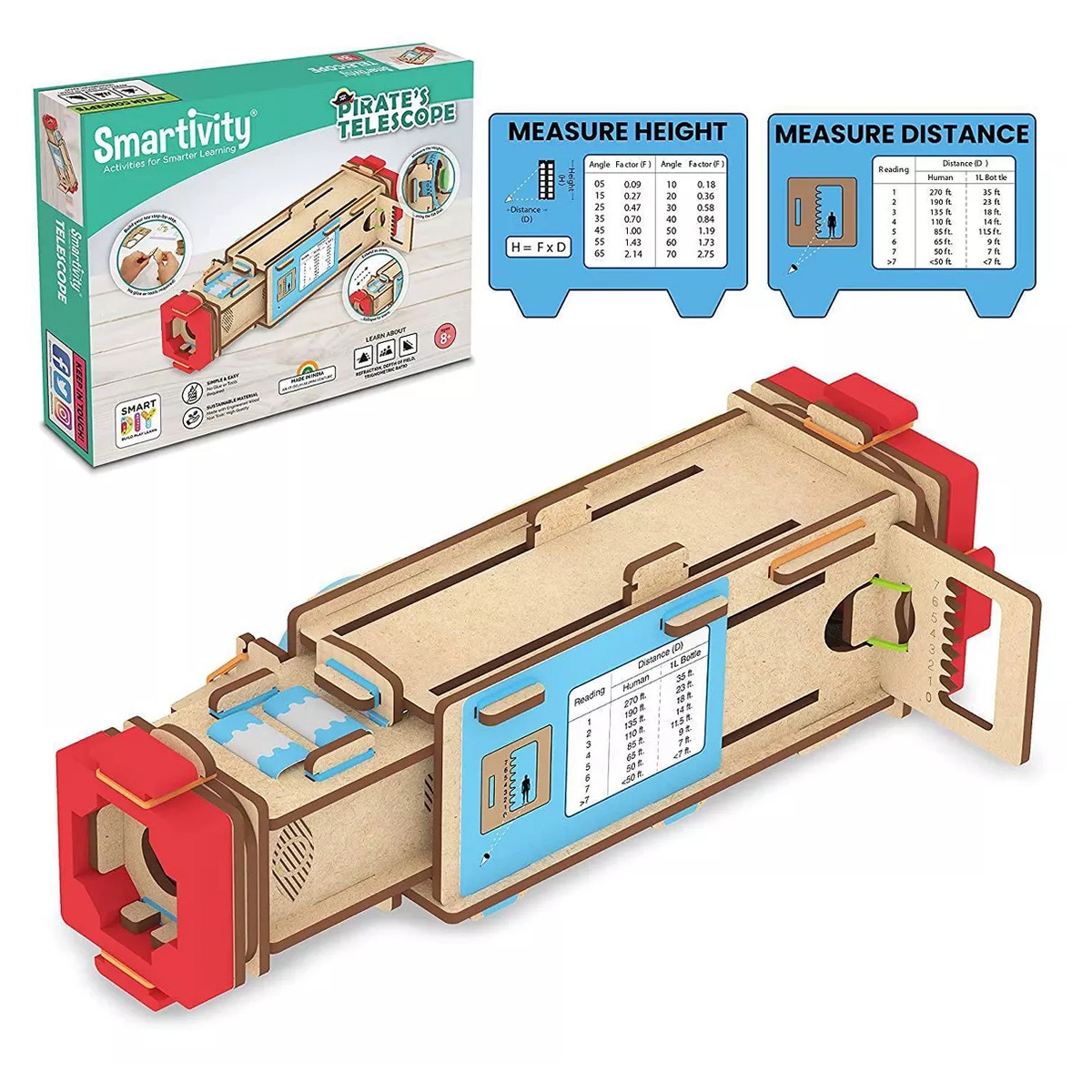 Smartivity Pirate's Telescope Unisex, 8-10 Years