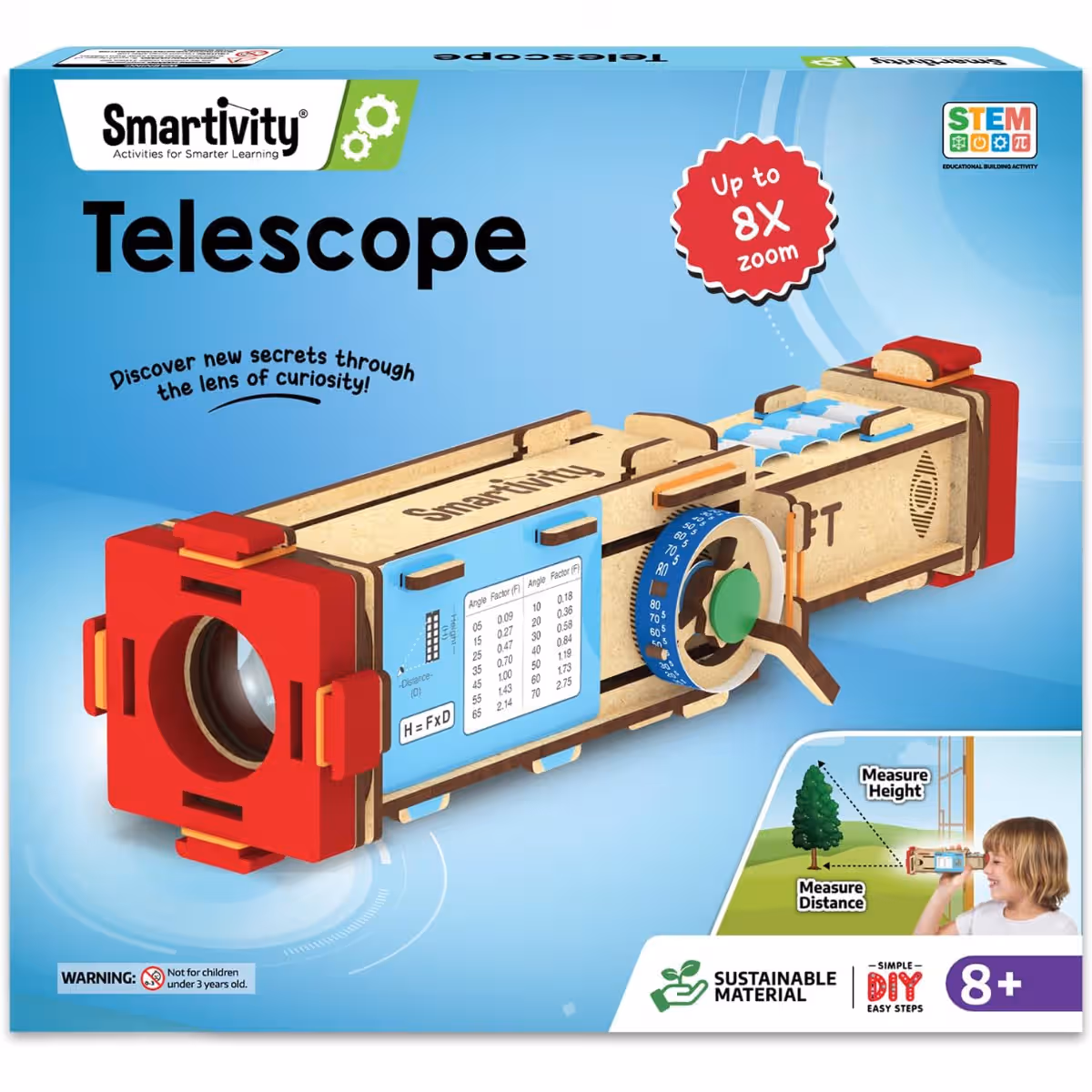 Smartivity Pirate's Telescope Unisex, 8-10 Years
