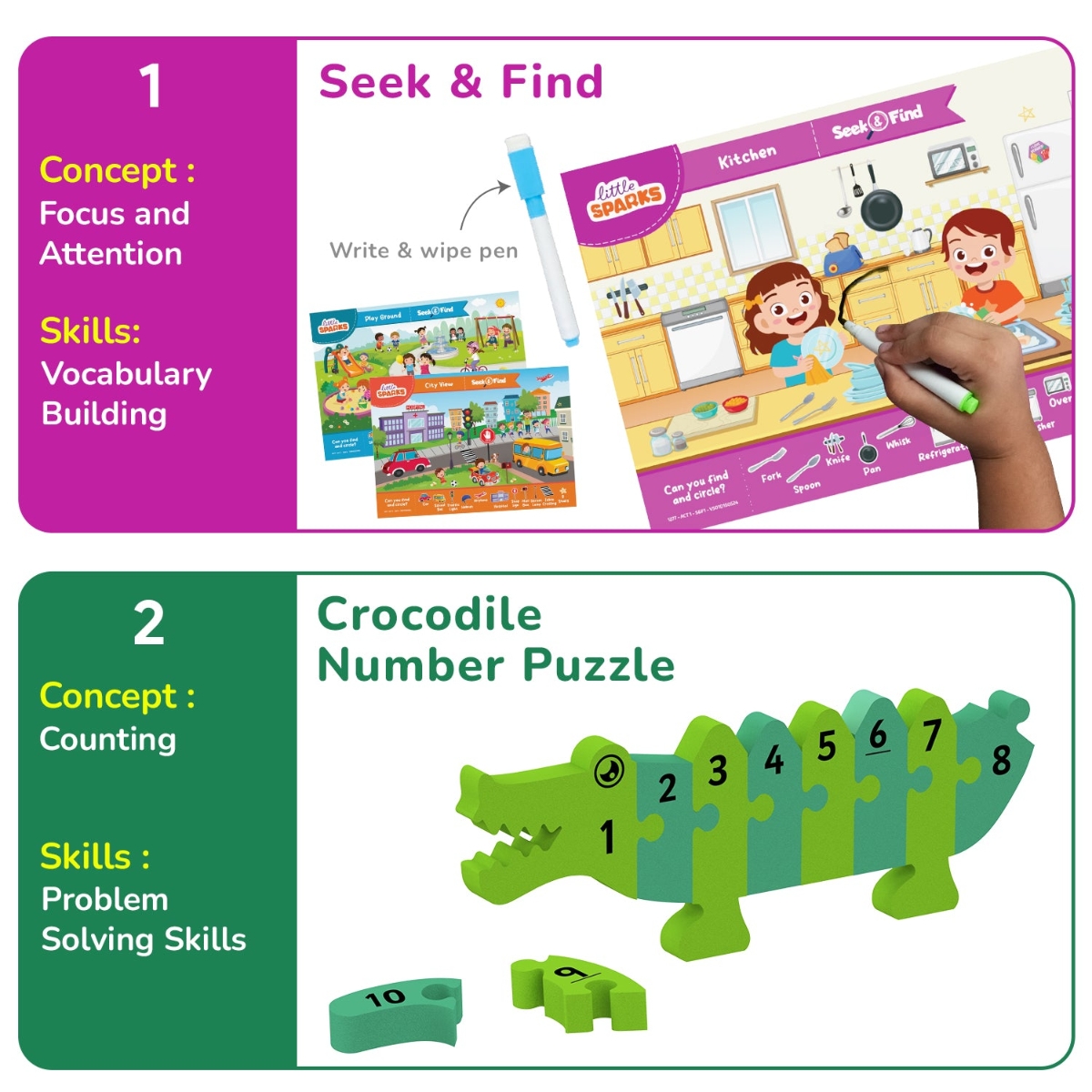 Smartivity Play & Learn Activity Kit Unisex, 3-4 Years