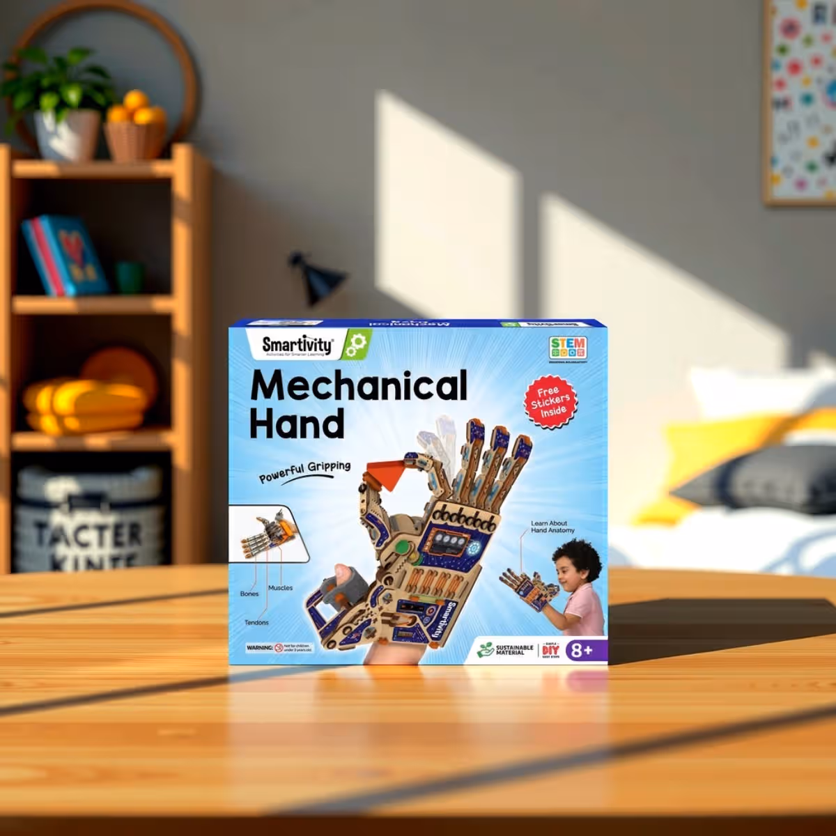 Smartivity Robotic Mechanical Hand Toy Unisex, 8-10 Years