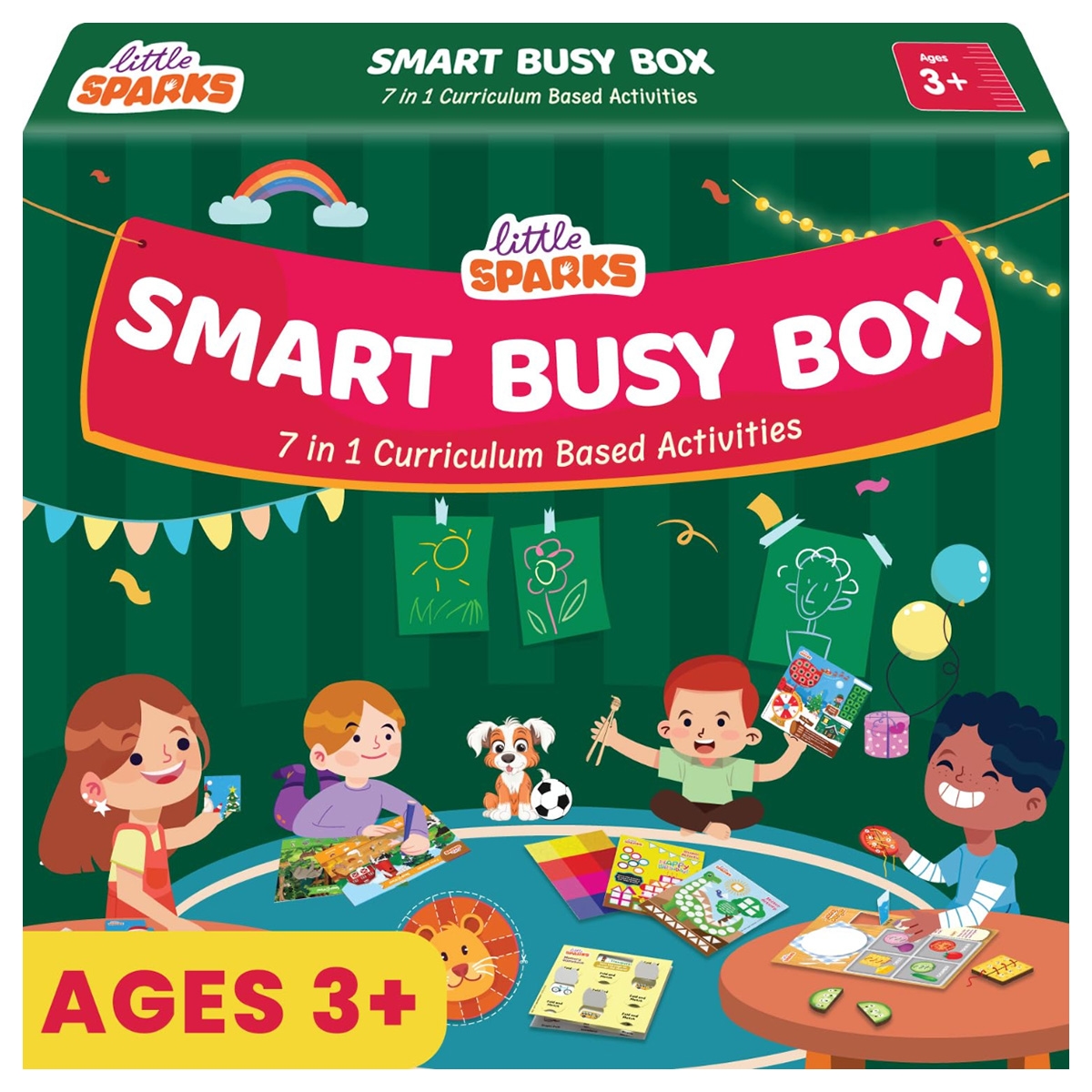 Smartivity Smart Busy Box Unisex, 3-4 Years