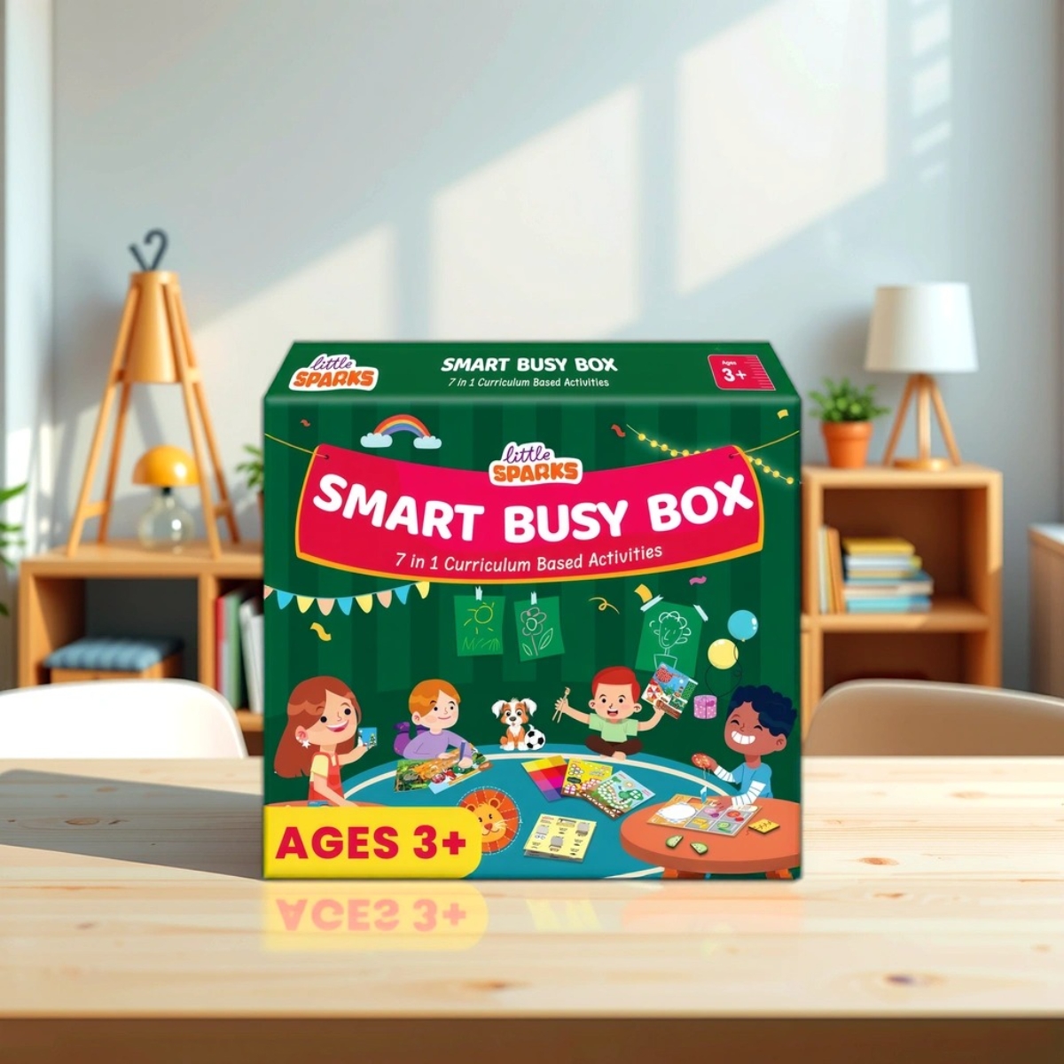 Smartivity Smart Busy Box Unisex, 3-4 Years