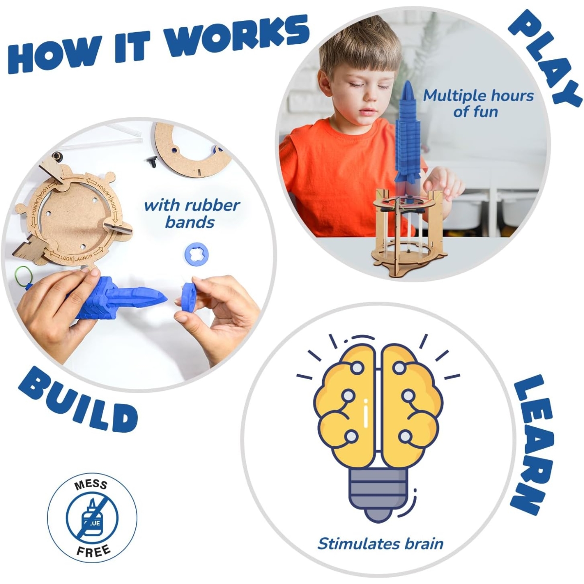 Smartivity Space Rocket Educational Toy Unisex, 5-7 Years