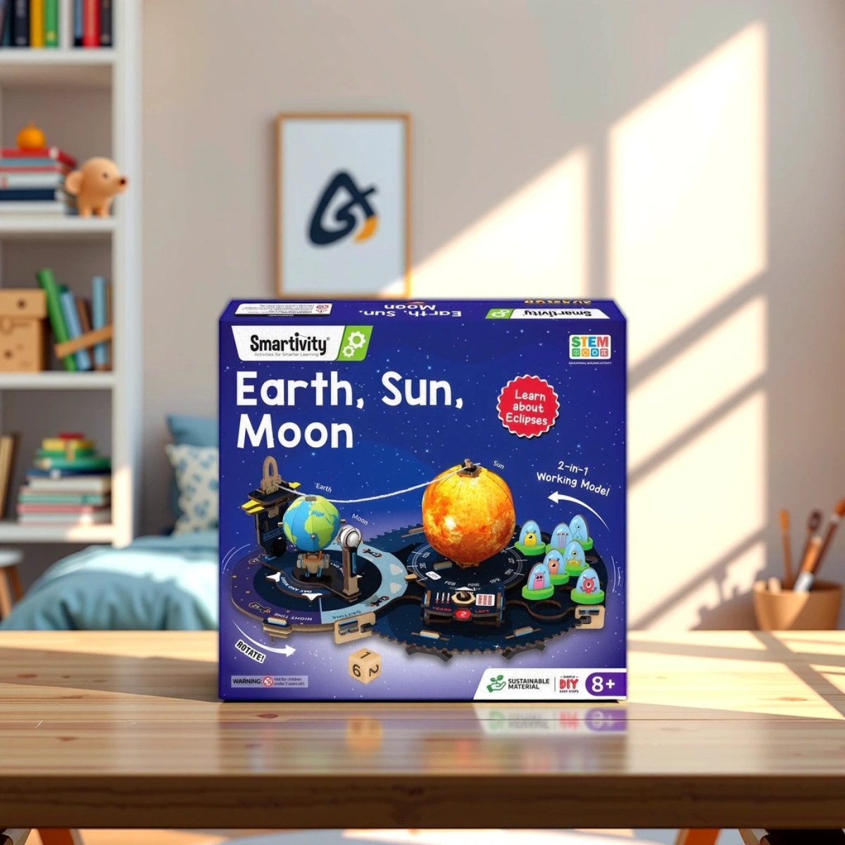 Smartivity Space Shooters Educational & Construction Based Activity Game Kit Unisex, 8-10 Years