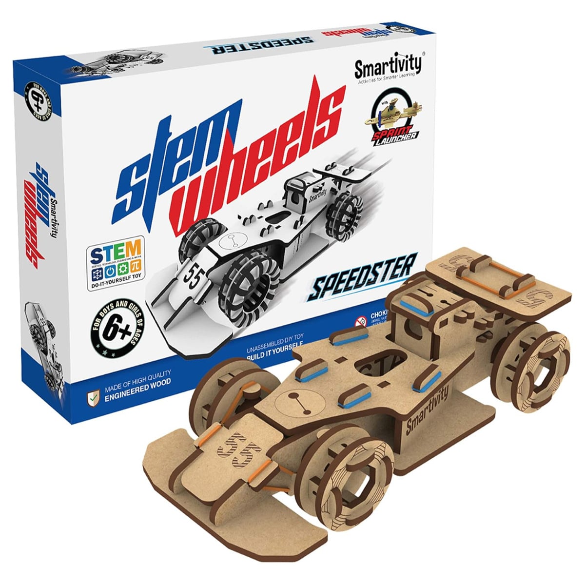Smartivity Speedster Educational Toy Unisex, 5-7 Years