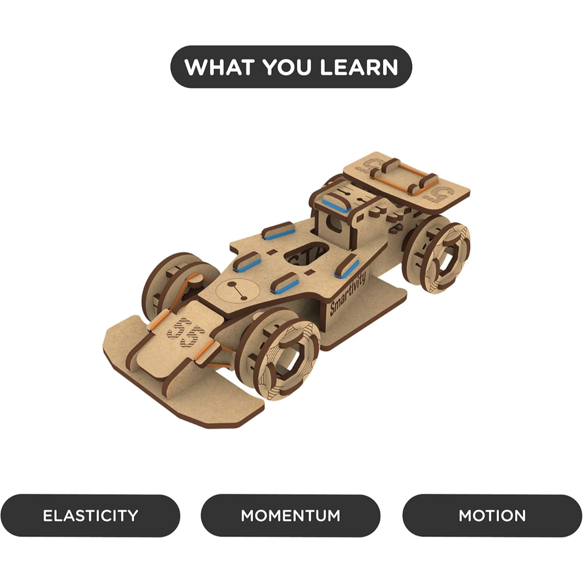 Smartivity Speedster Educational Toy Unisex, 5-7 Years