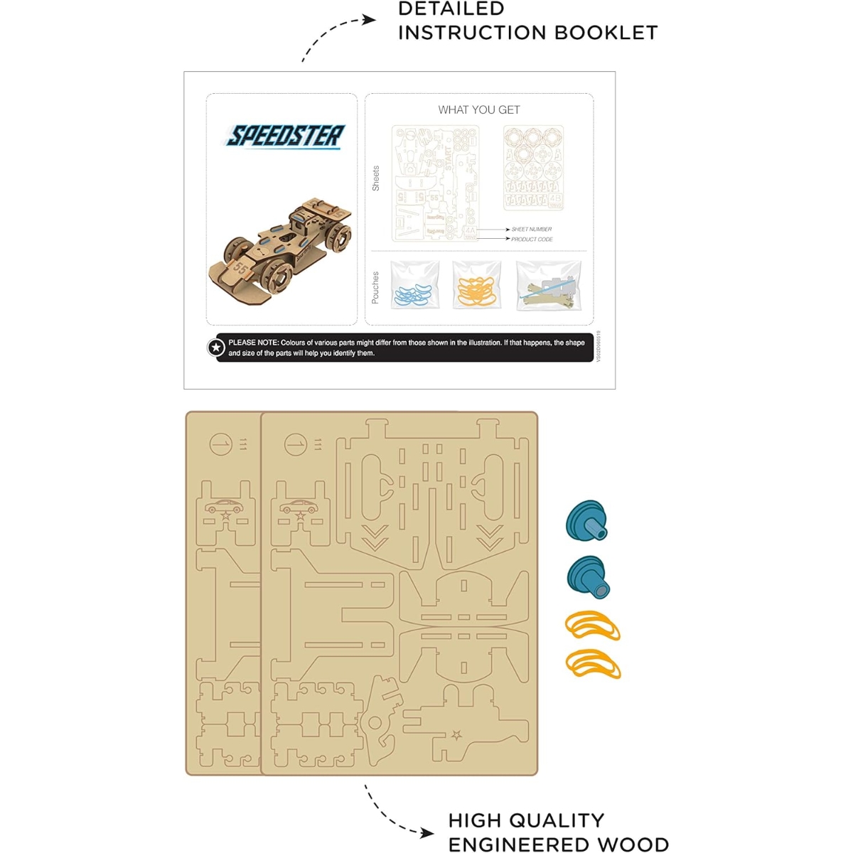 Smartivity Speedster Educational Toy Unisex, 5-7 Years
