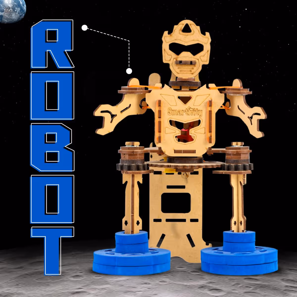 Smartivity Stem Formers 2 in 1 Rover Bot Toy Unisex, 5-7 Years