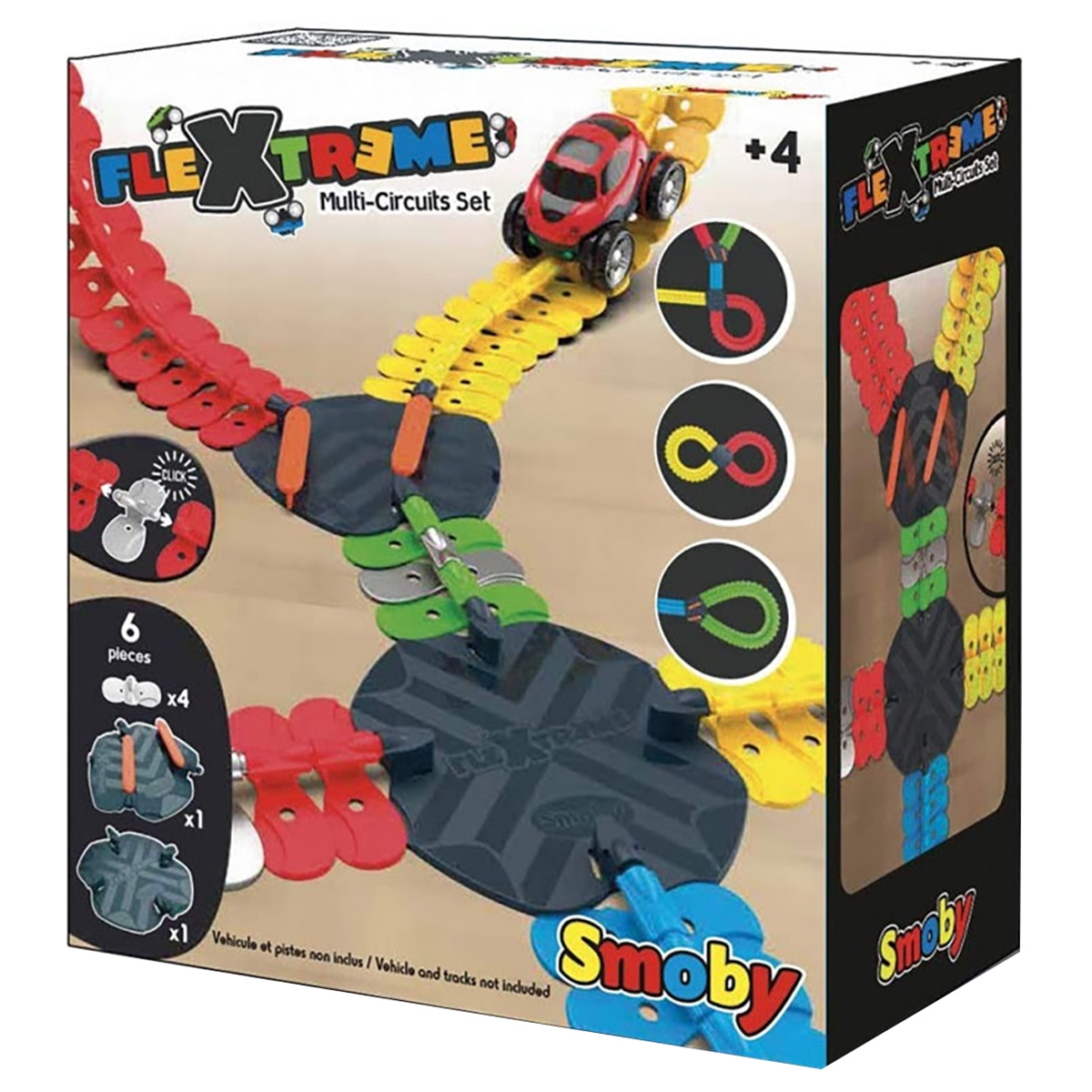 Smoby FleXtreme Multi-Ciricuits Set Unisex, 5-7 Years