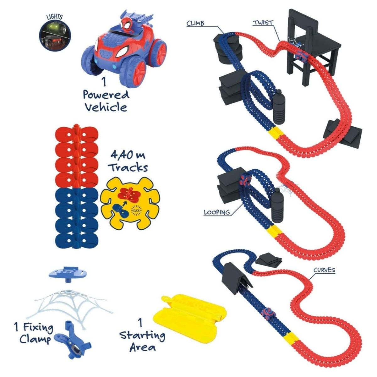 Smoby Marvel Spidey Assorted Flextreme Set Unisex, 5-7 Years