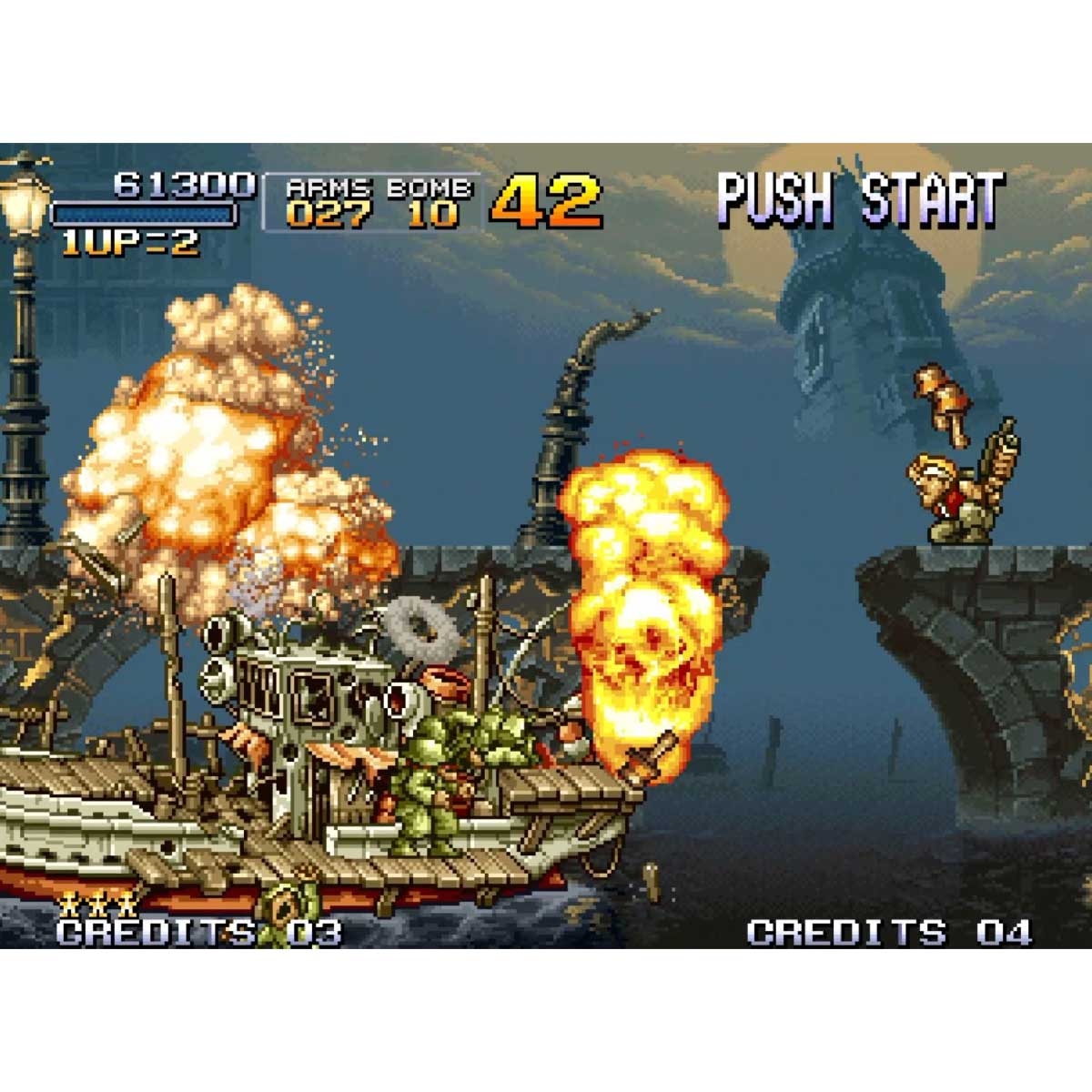 SNK Playmore Metal Slug Video Game for Neo Geo AES+