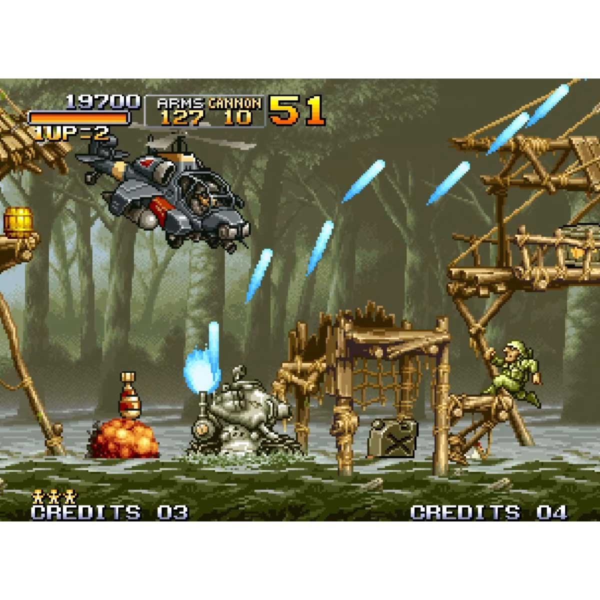 SNK Playmore Metal Slug Video Game for Neo Geo AES+