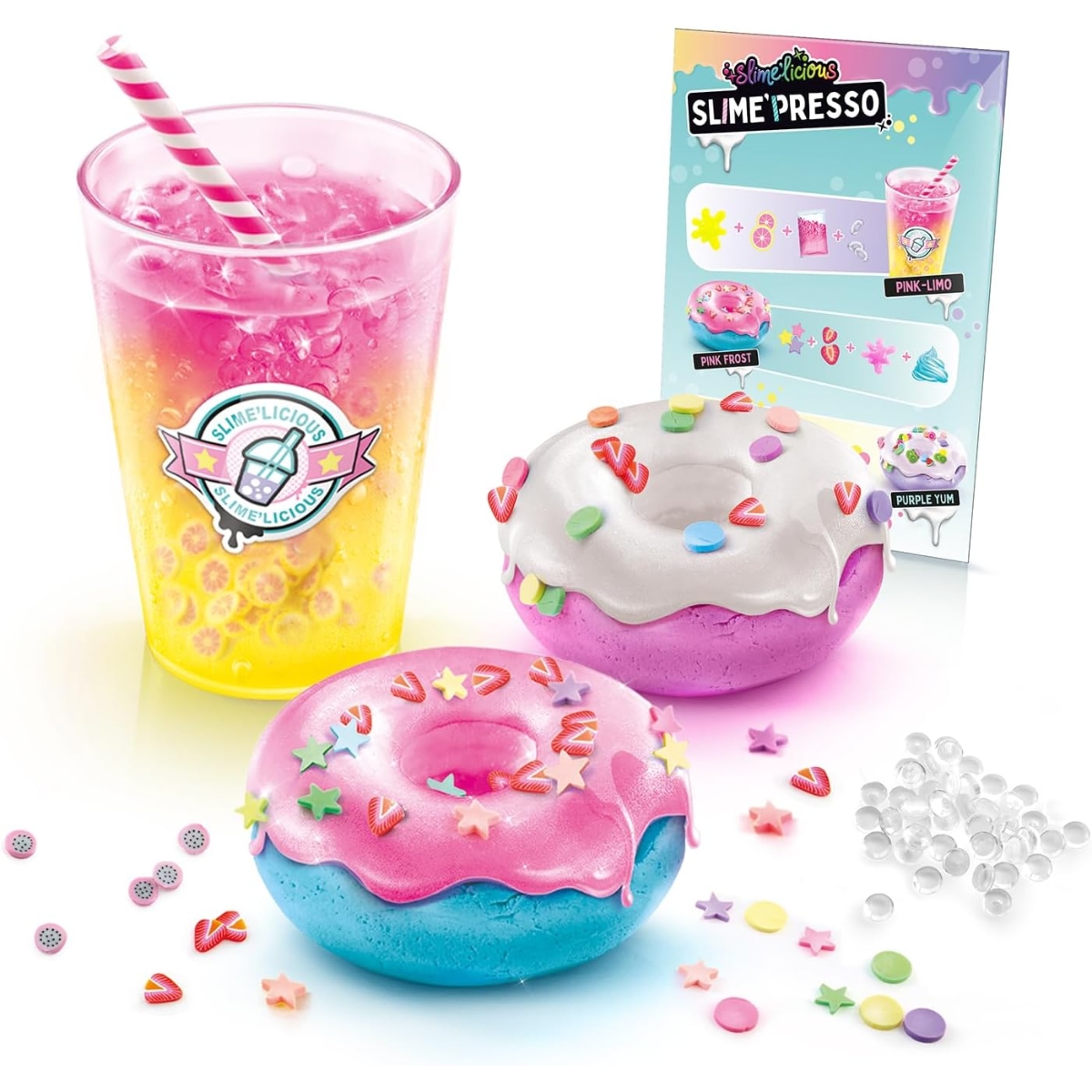 So Slime DIY Slime’Presso Donuts Playset Unisex, 5-7 Years
