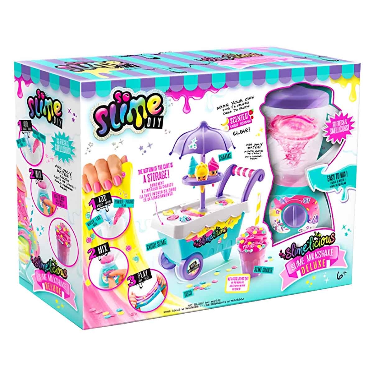 So Slime DIY Slimelicious Milkshake Deluxe Slime Kit Unisex, 5-7 Years