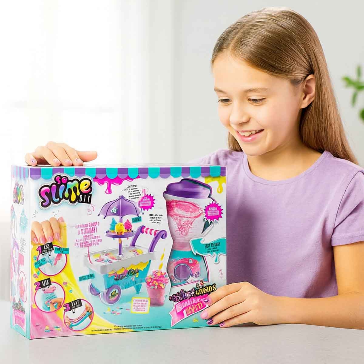 So Slime DIY Slimelicious Milkshake Deluxe Slime Kit Unisex, 5-7 Years