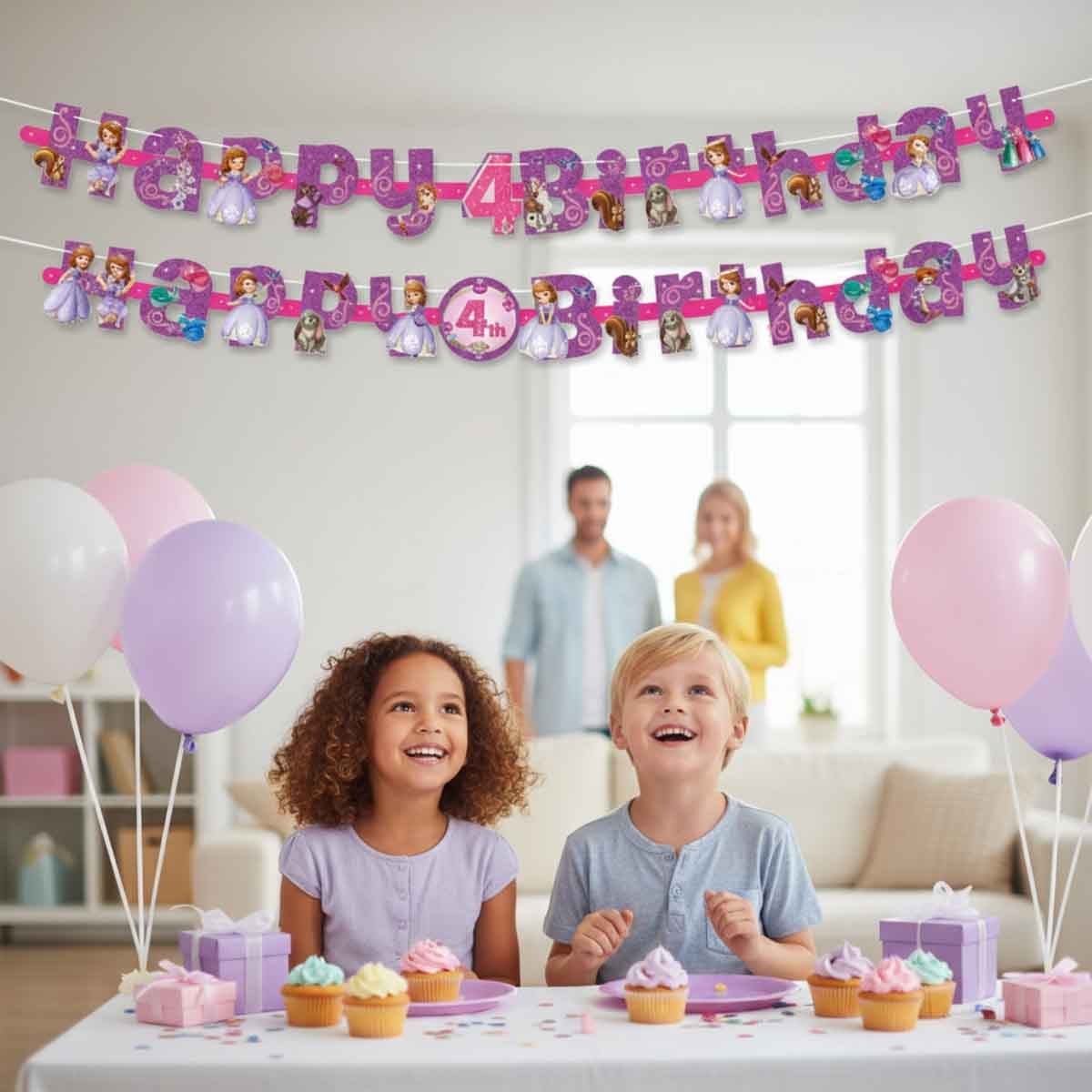 Disney Sofia The First Add-An-Age Letter Banner