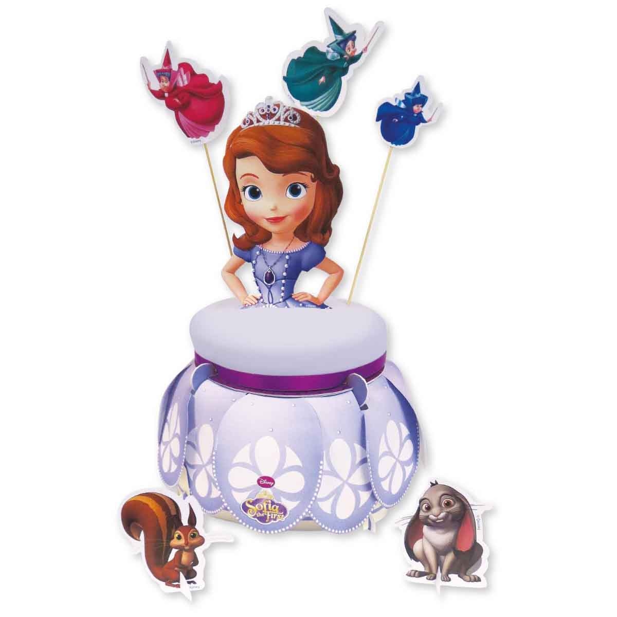 Disney Sofia The First Single Level Cake Stand