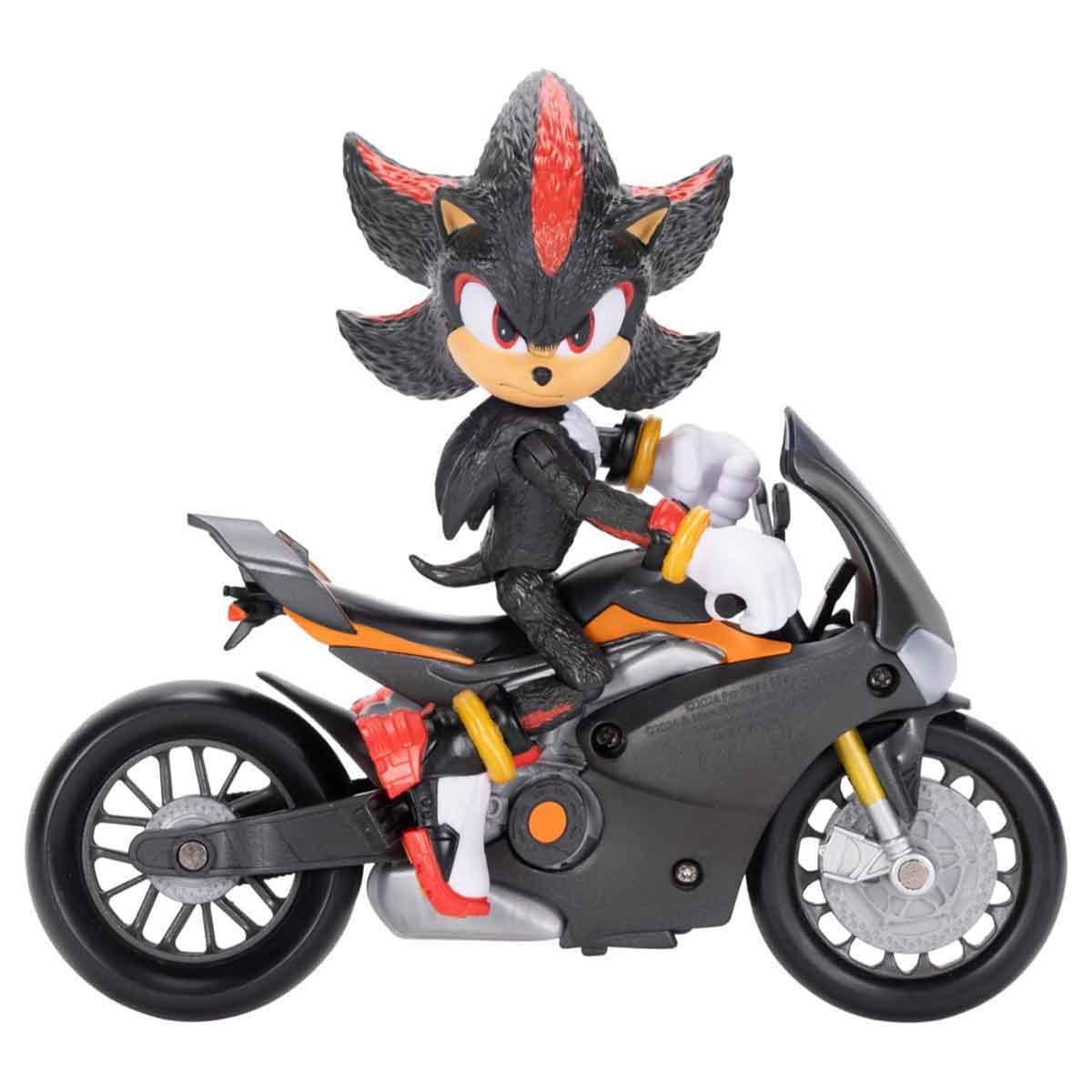 Sonic 3 Movie 5" Action Figure & Motorcycle Playset Unisex, 3-4 Years