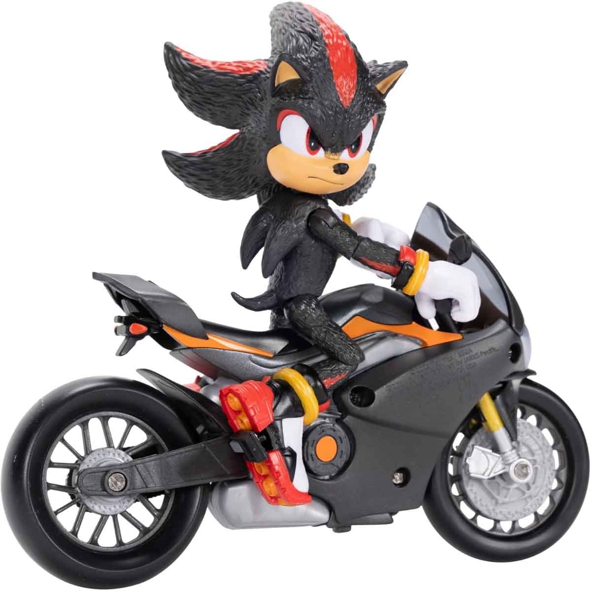 Sonic 3 Movie 5" Action Figure & Motorcycle Playset Unisex, 3-4 Years