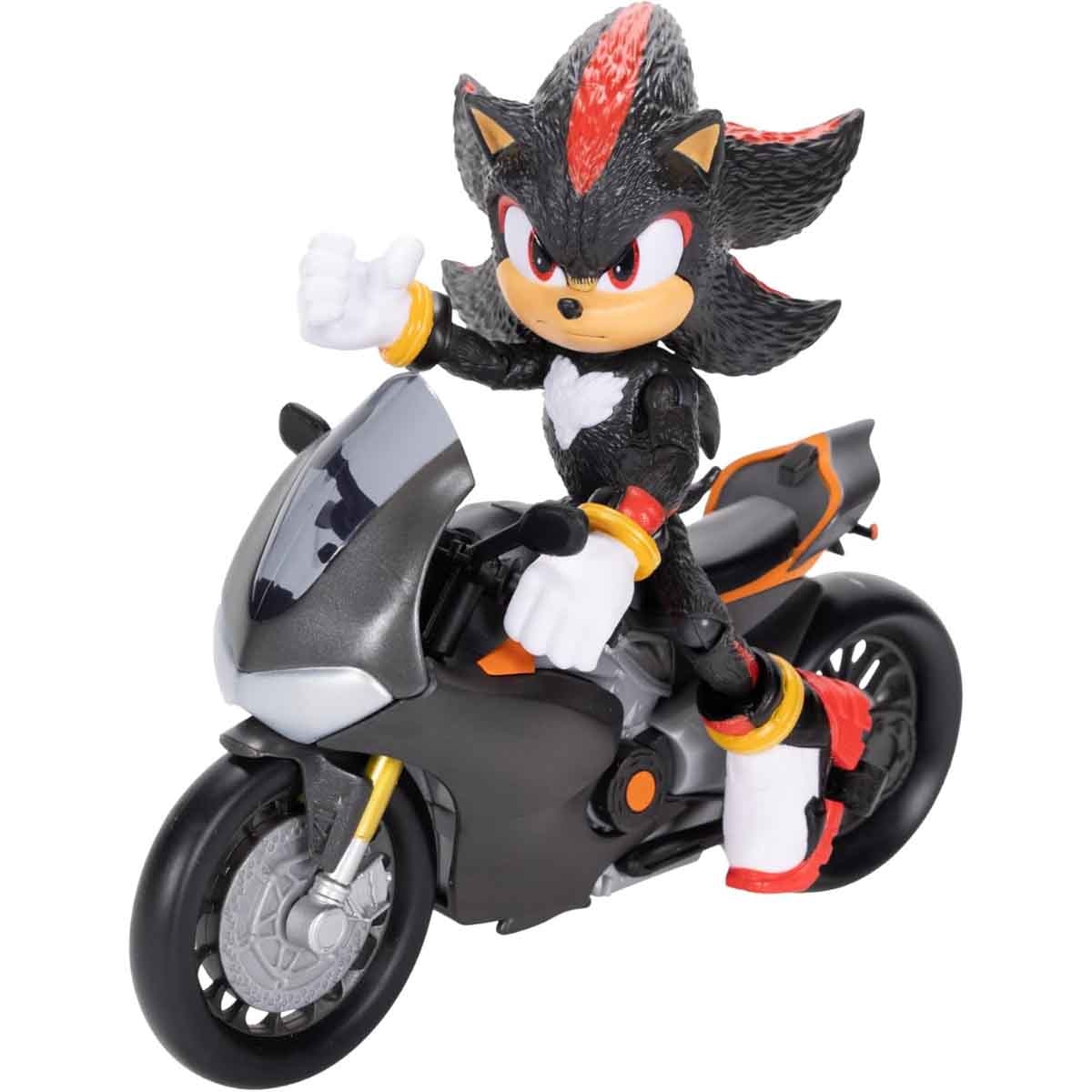 Sonic 3 Movie 5" Action Figure & Motorcycle Playset Unisex, 3-4 Years