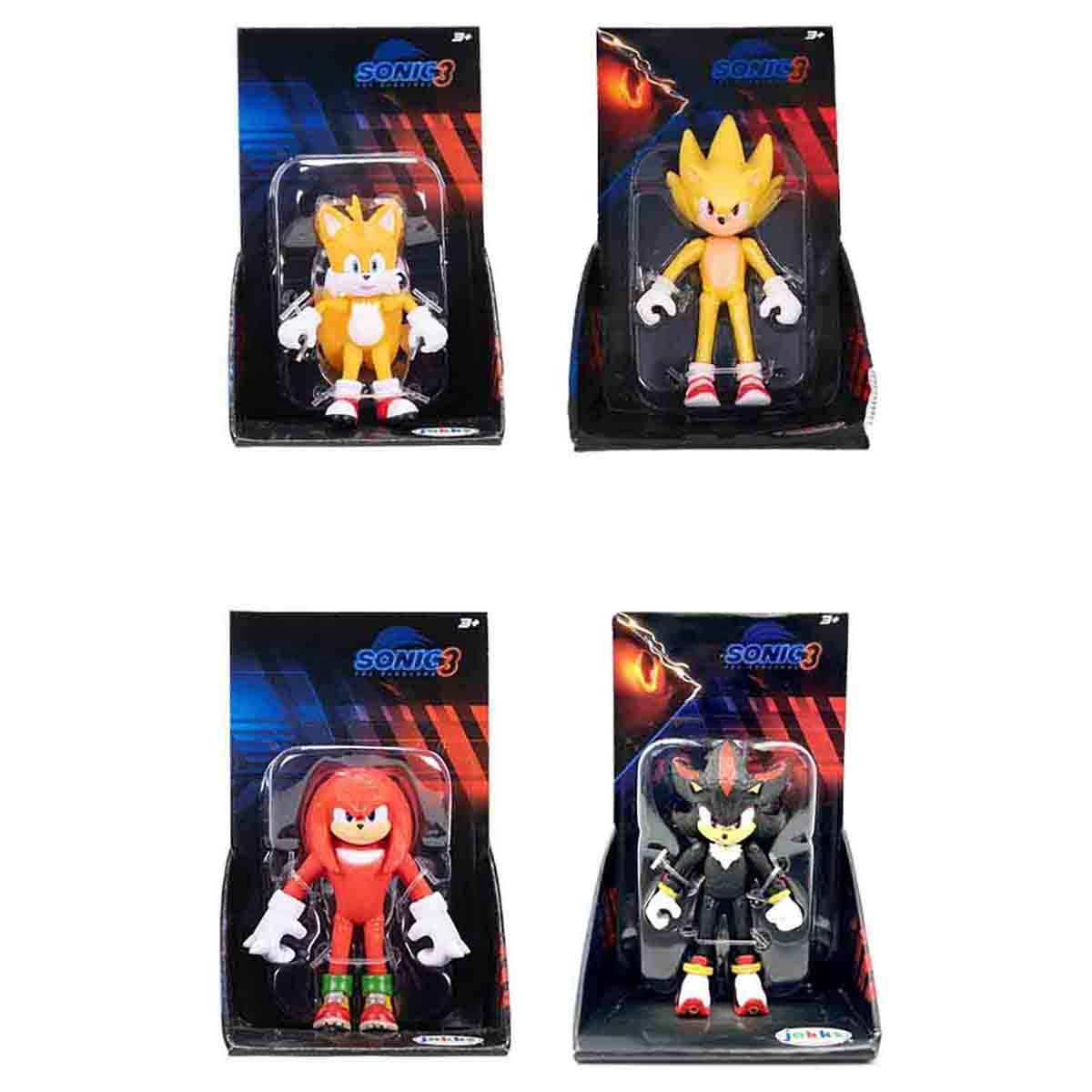 Sonic 2.5" Movie-3 Assorted Action Figure Unisex, 3-4 Years