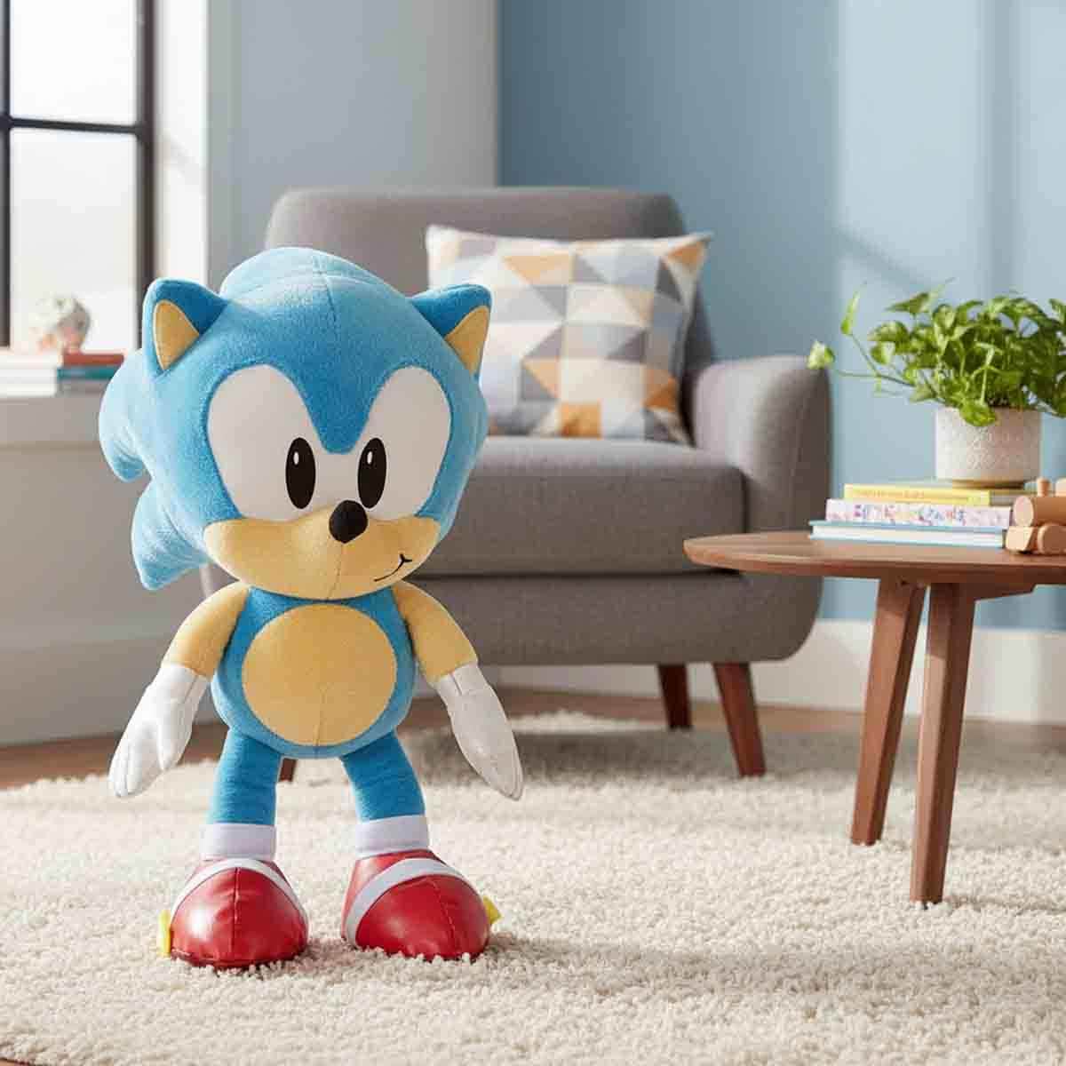 Sonic 20" Hedgehog Assorted Plush Toy Unisex, 3-4 Years