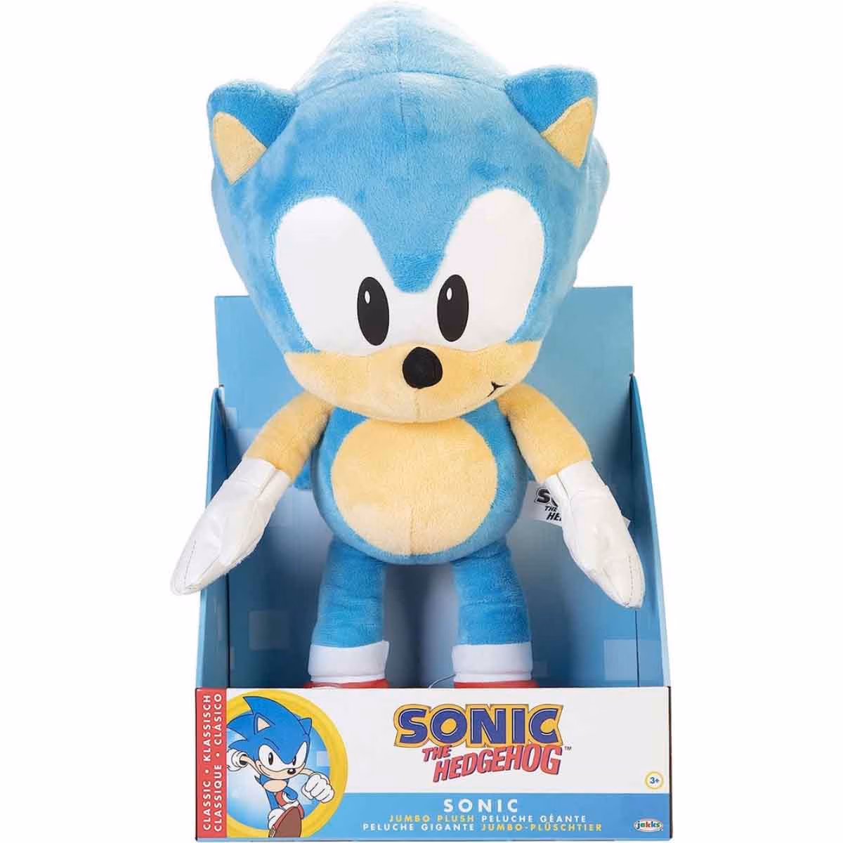 Sonic 20" Hedgehog Assorted Plush Toy Unisex, 3-4 Years