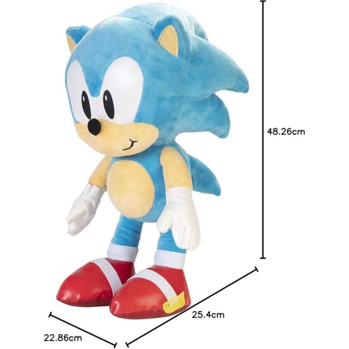 Sonic 20" Jumbo Assorted Plush Toy Unisex, 3-4 Years