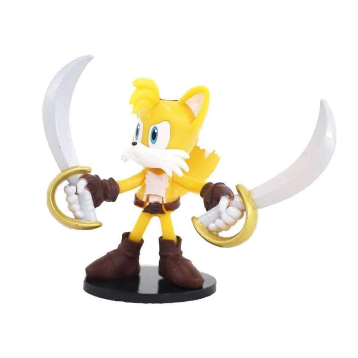 Sonic 3" 4-Piece Asorted Action Figure Set Unisex, 3-4 Years