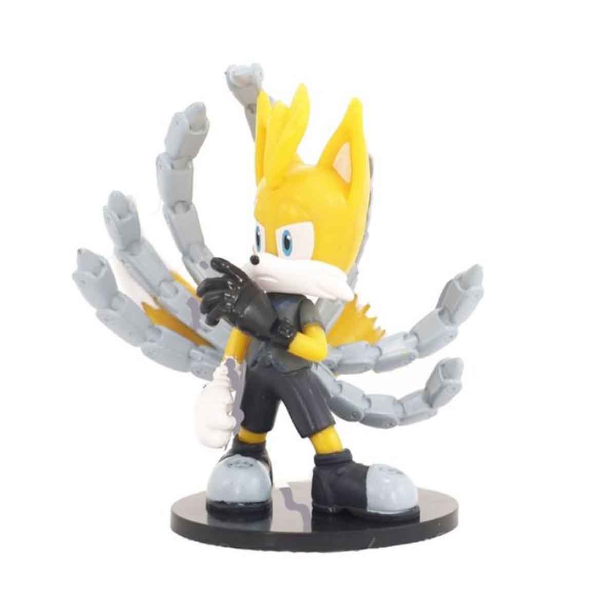 Sonic 3" 4-Piece Asorted Action Figure Set Unisex, 3-4 Years