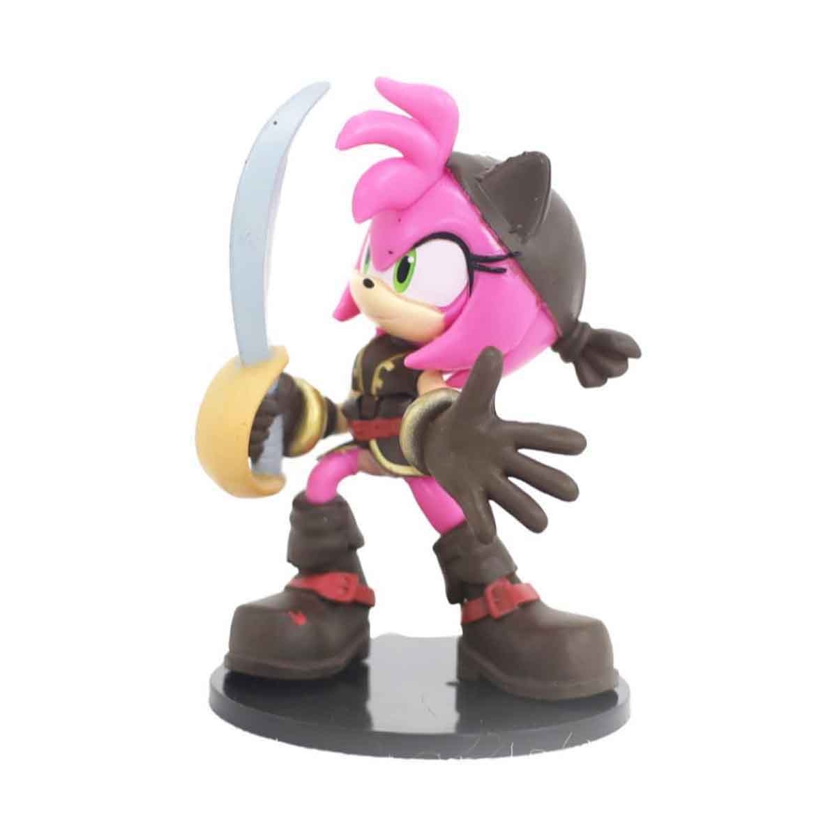 Sonic 3" 4-Piece Asorted Action Figure Set Unisex, 3-4 Years