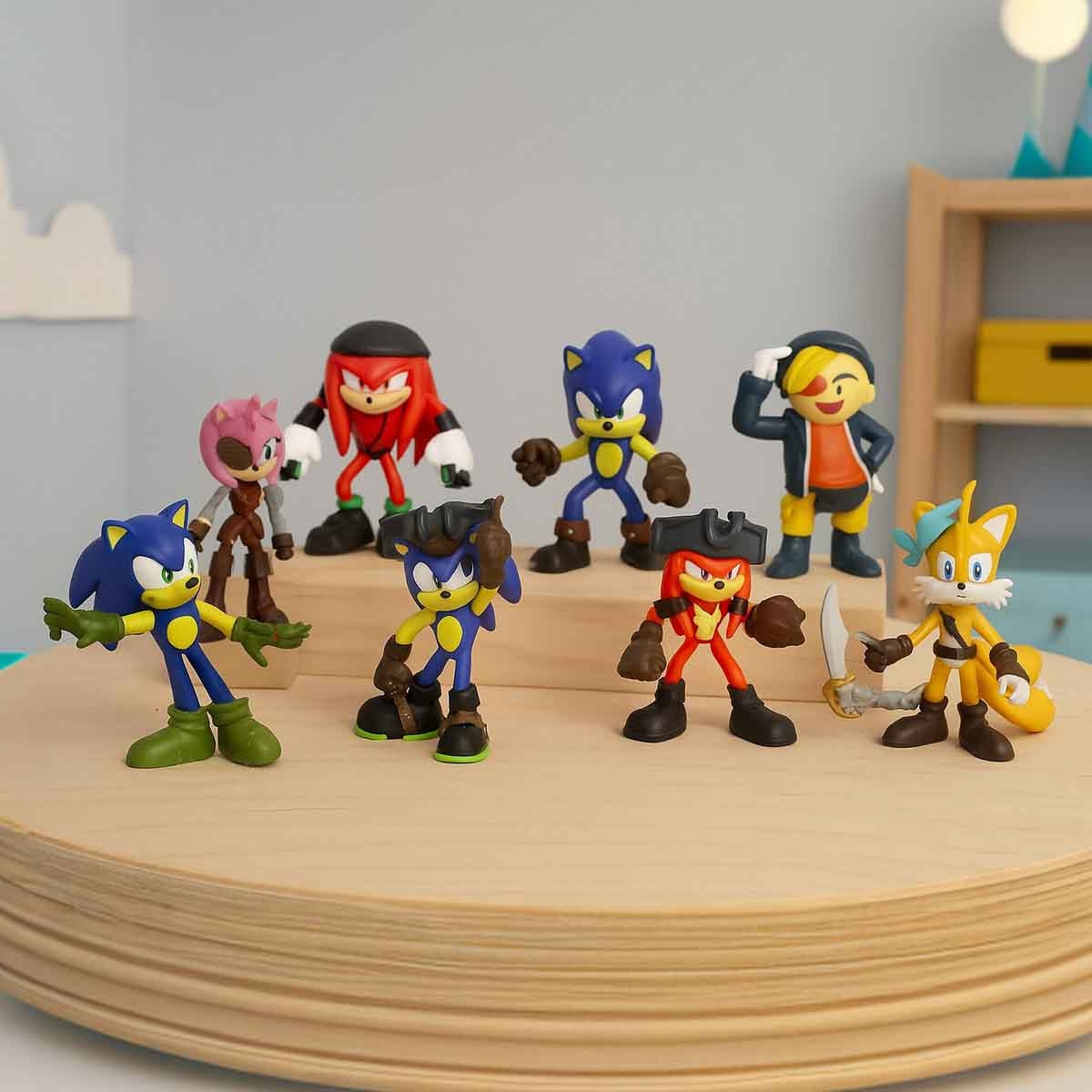 Sonic Prime 2" Series-2 Assorted Action Figure Unisex, 3-4 Years