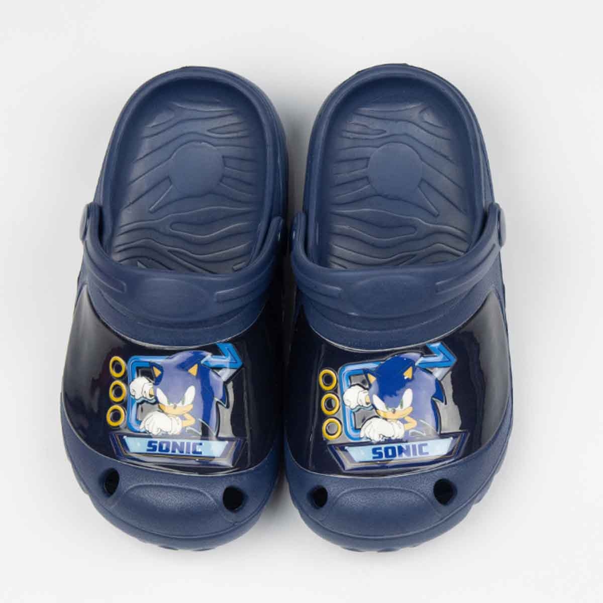 Sonic EU Black Lightweight & Comfortable Slip-On Sandals Kids Klogs Boys