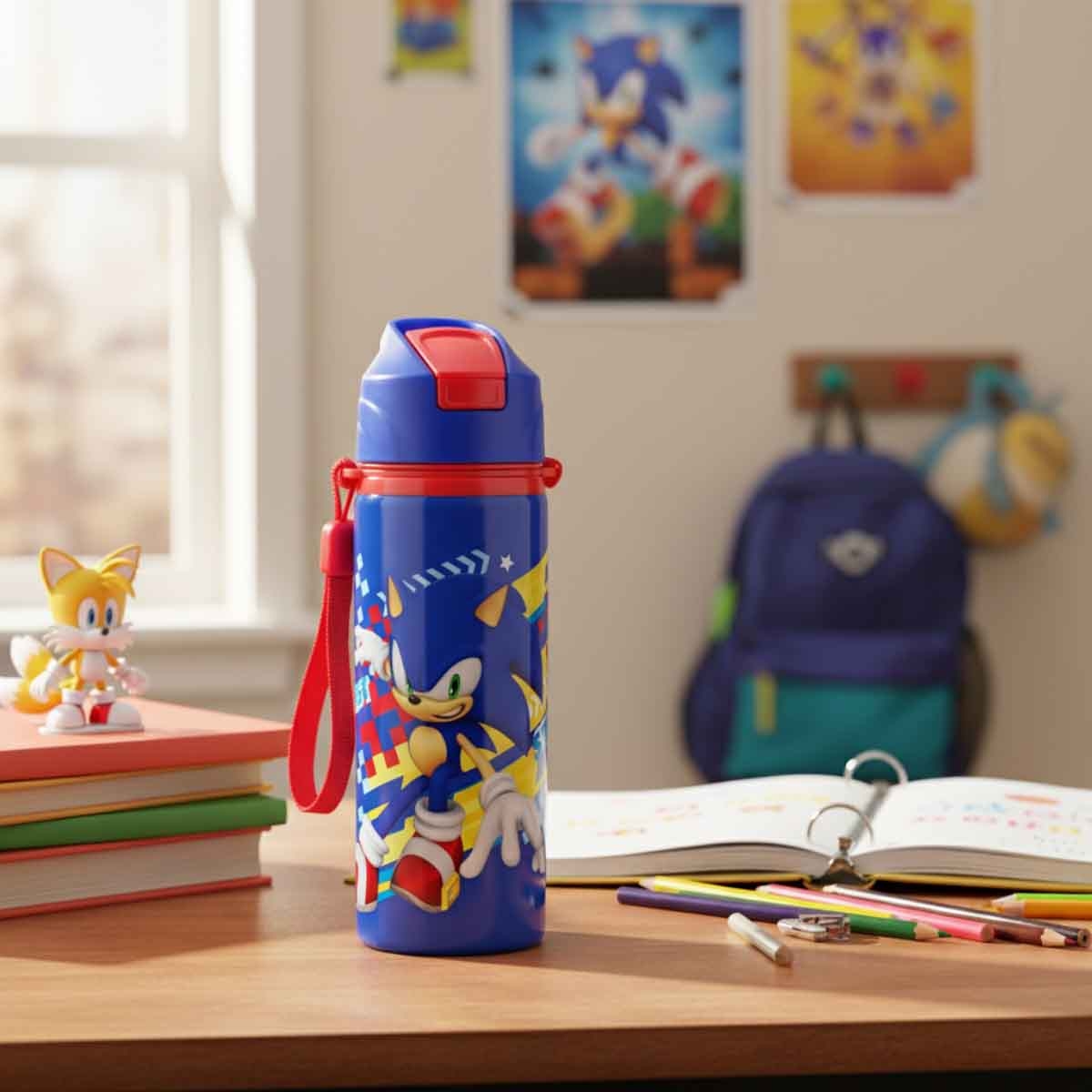 Sonic 600ml Insulated & BPA-Free Stainless Water Bottle
