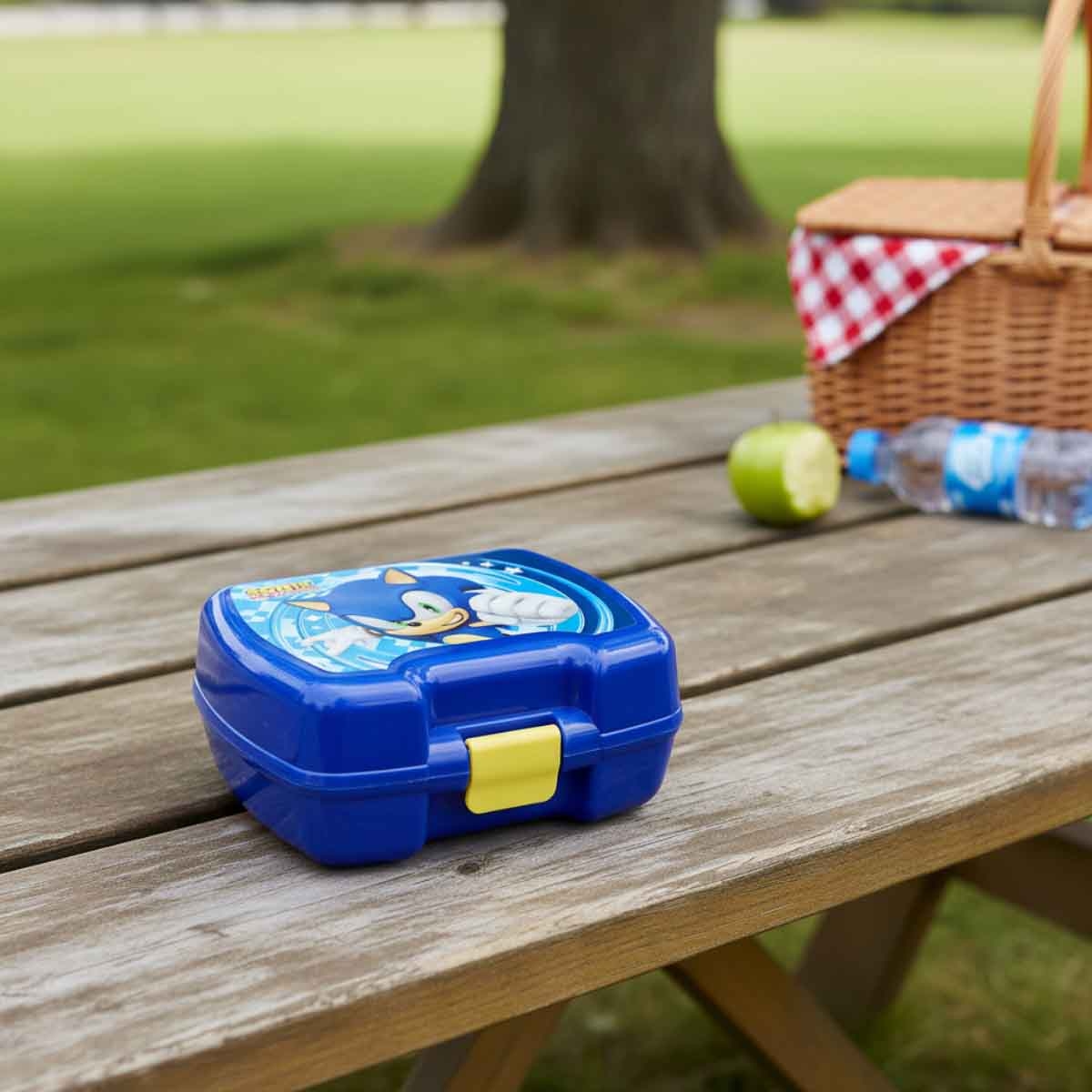 Sonic the Hedgehog Durable Fun Cartoon Design Lunch Box