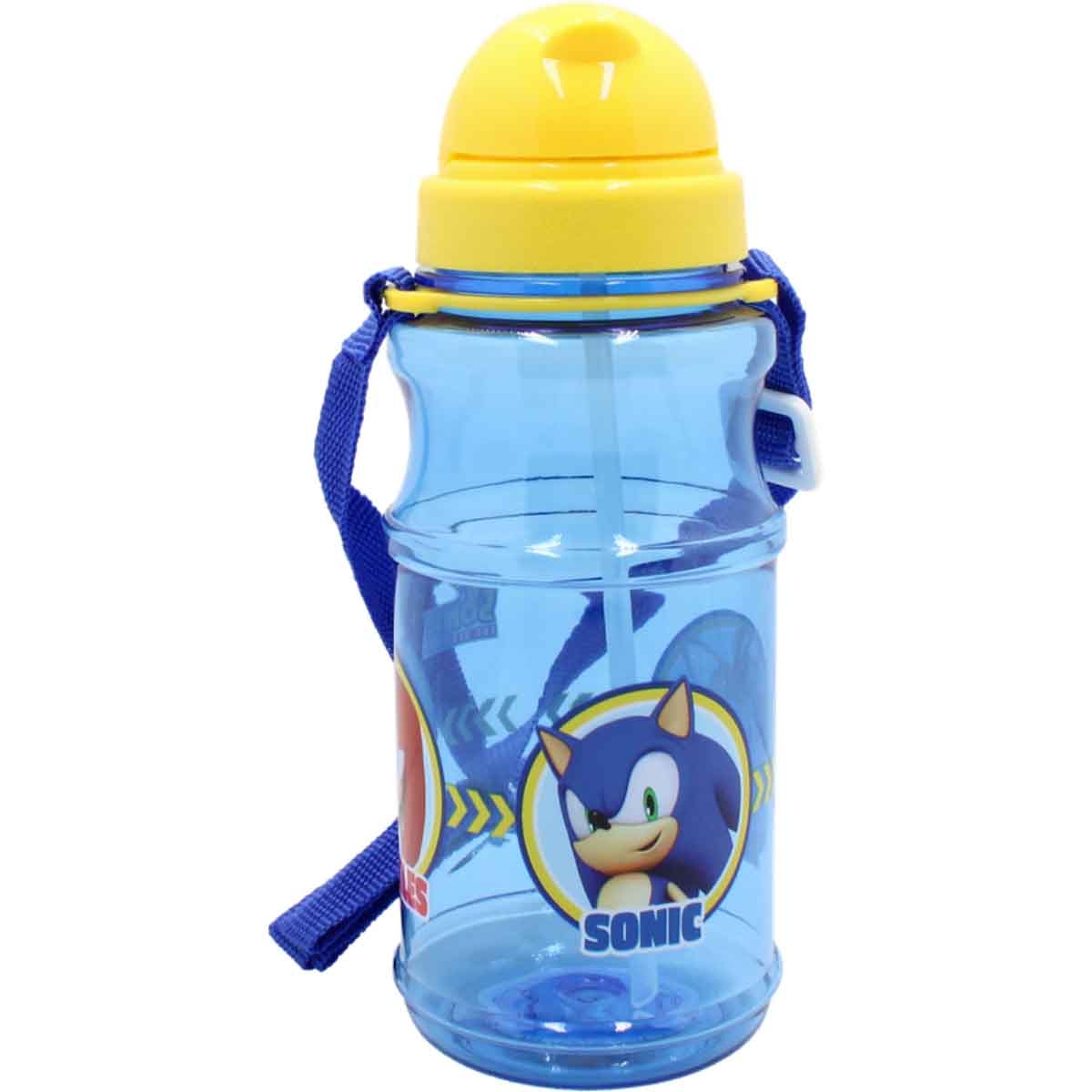Sonic Transparent School-Friendly Water Bottle