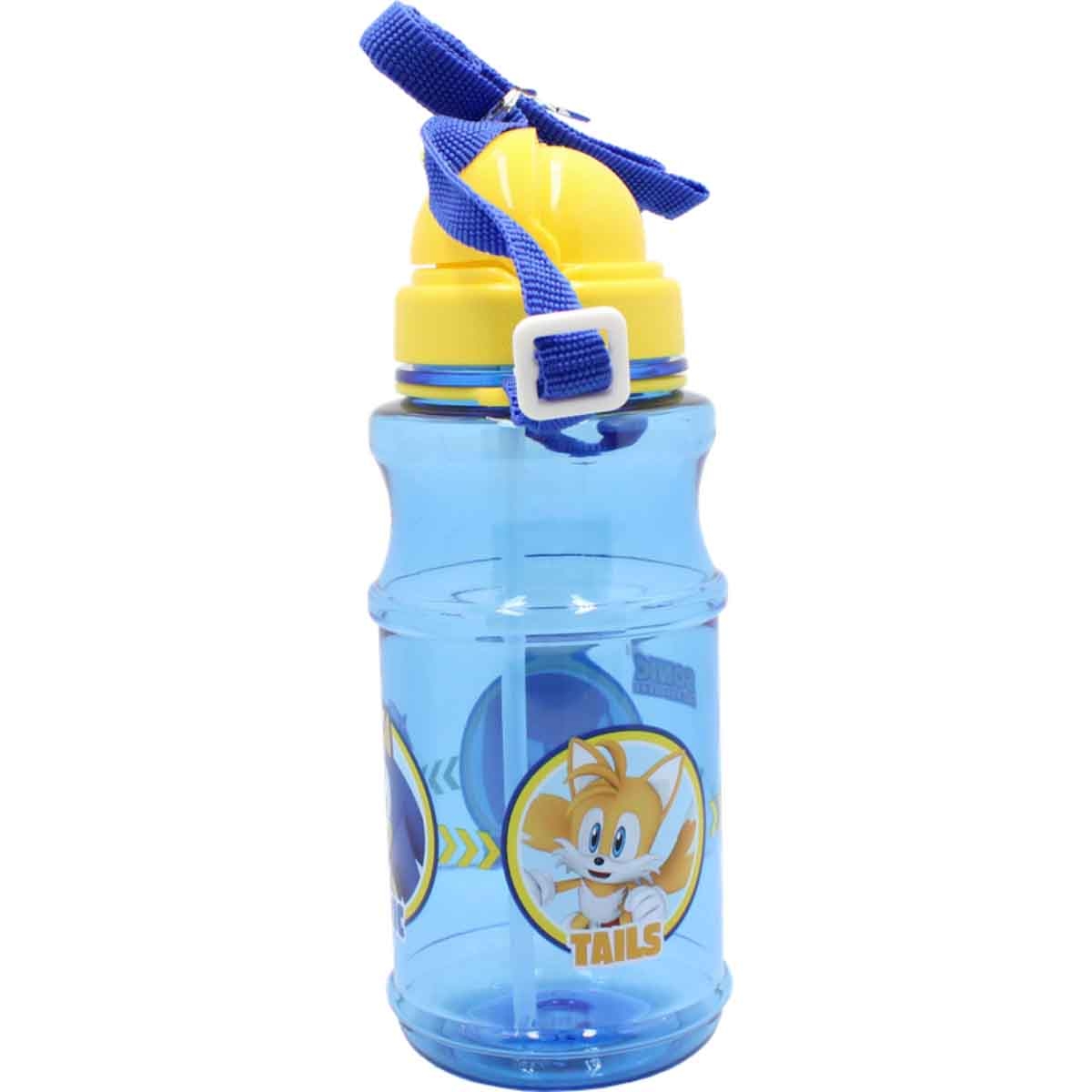 Sonic Transparent School-Friendly Water Bottle