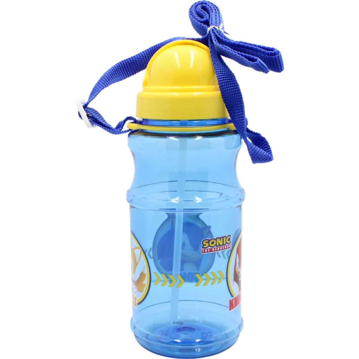 Sonic Transparent School-Friendly Water Bottle