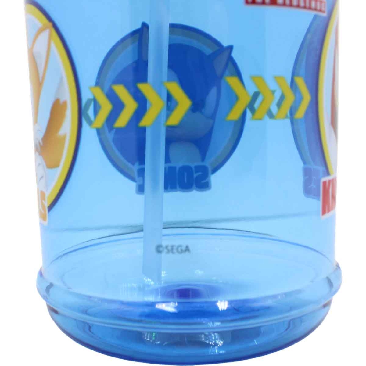 Sonic Transparent School-Friendly Water Bottle