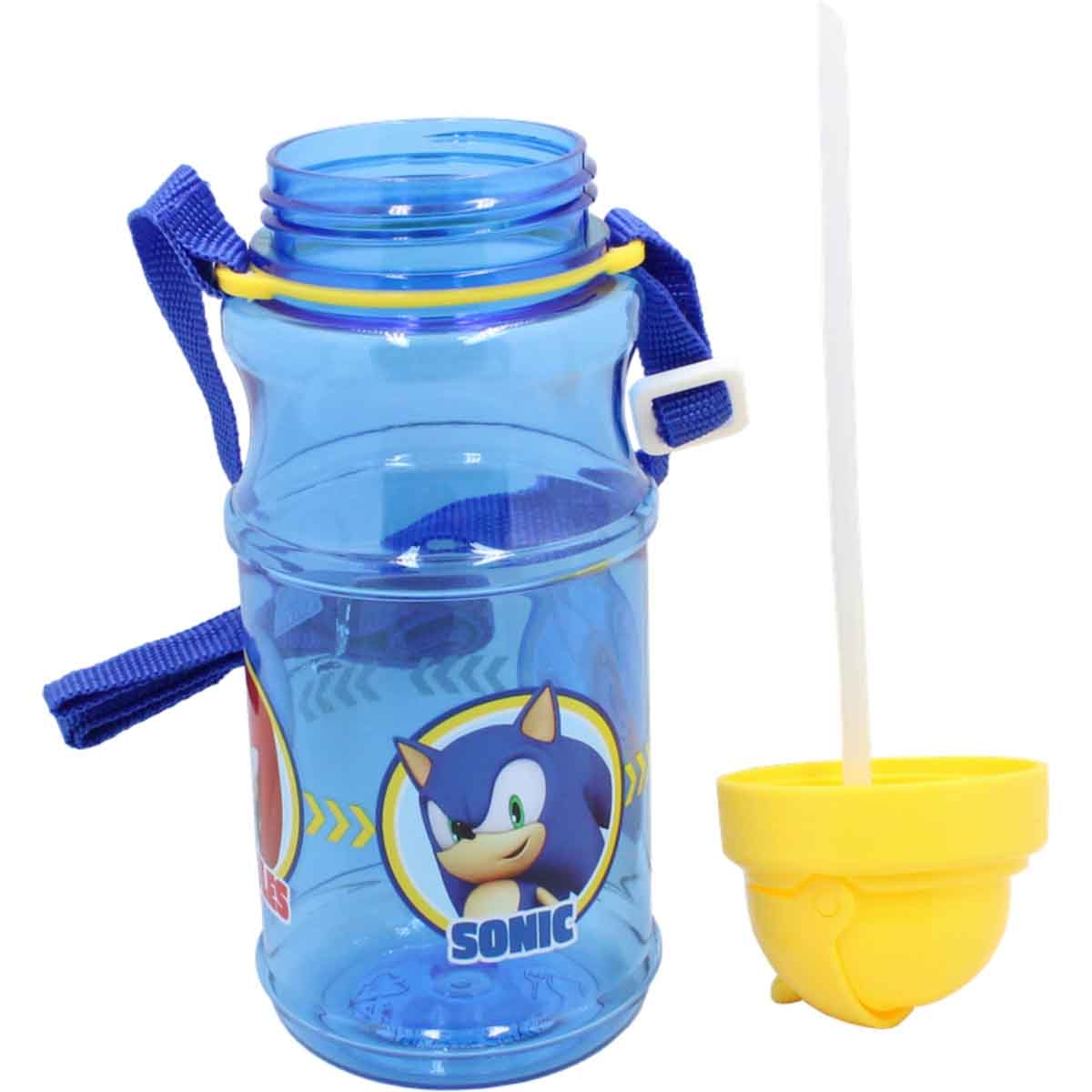 Sonic Transparent School-Friendly Water Bottle