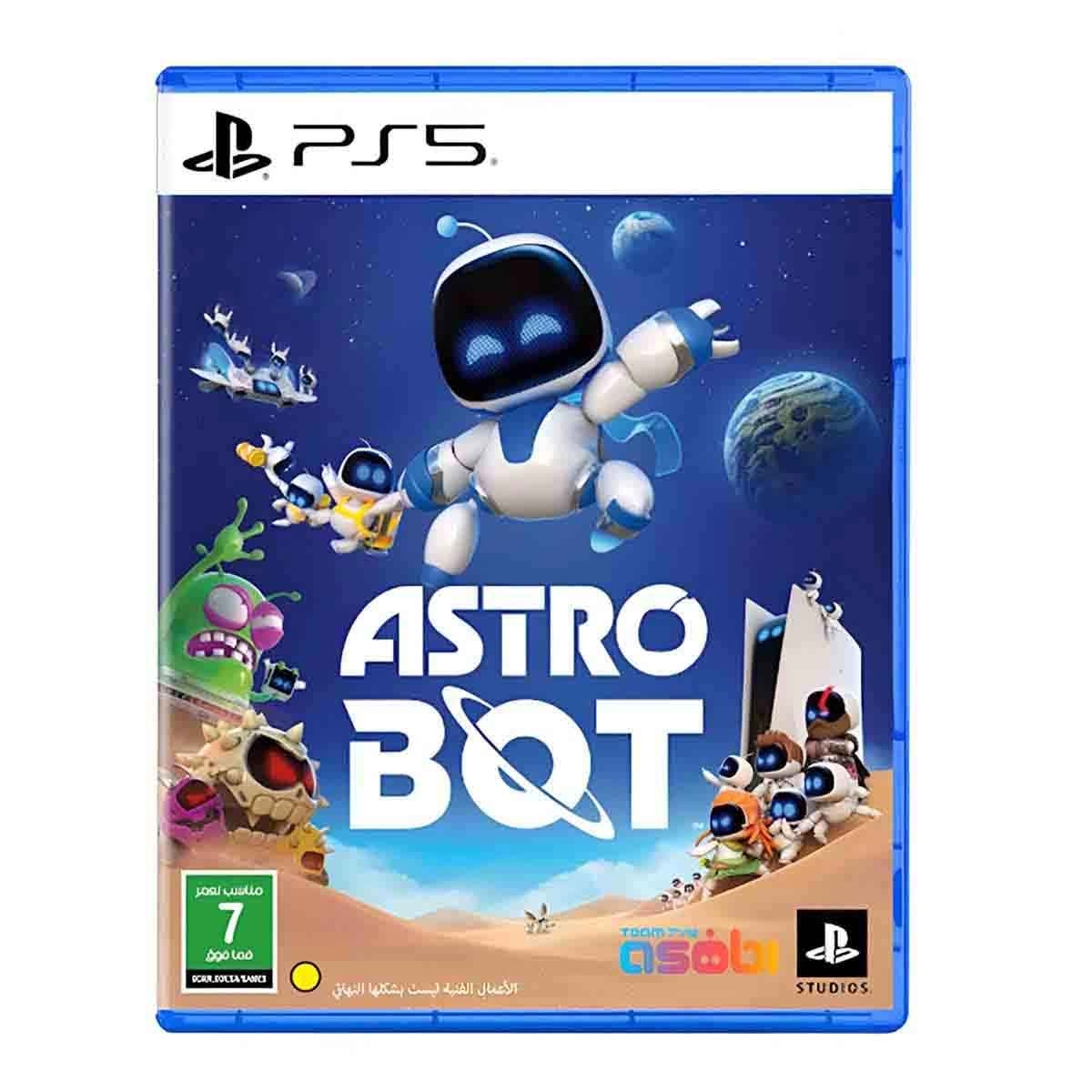 Sony PS5 Blu-Ray Disc (KSA Version) with White Controller + Astro Bot + Mafia the Old Country + Death Stranding 2 Bundle