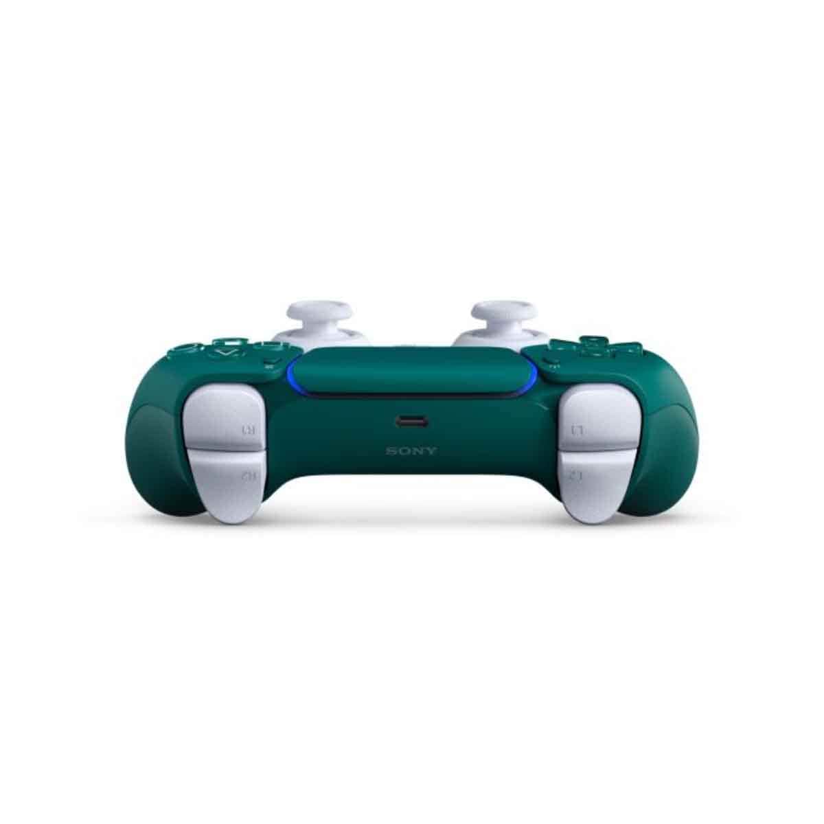 سوني دوال سينس وحدة تحكم لاسلكية باللون الأخضر ألباين لجهاز بلايستيشن 5