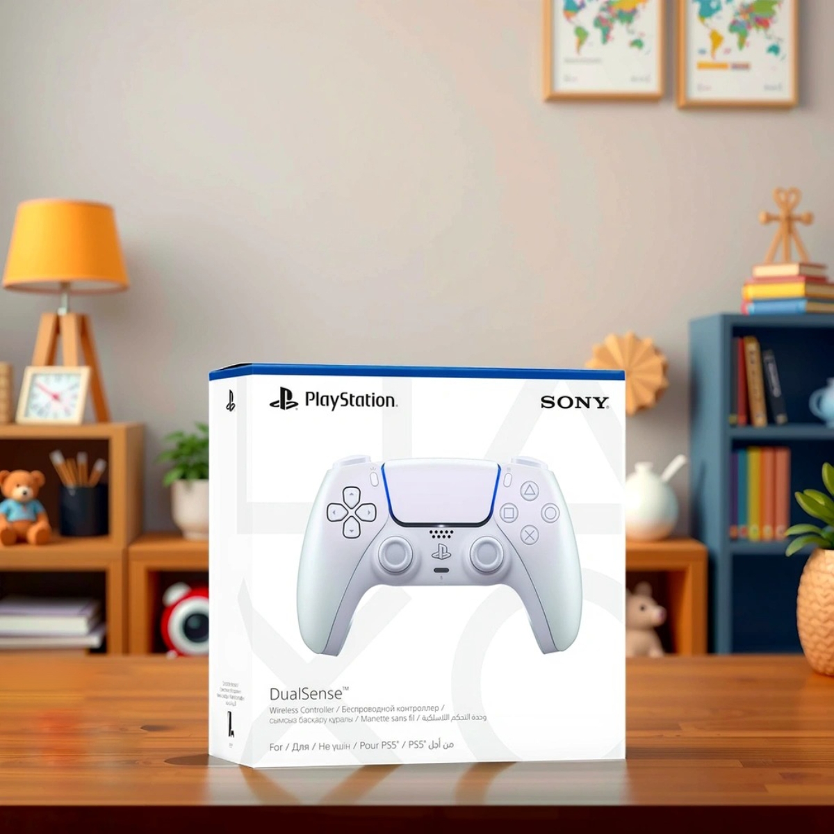 Sony DualSense Wireless Controller (KSA Version) Chroma Pearl for PlayStation 5