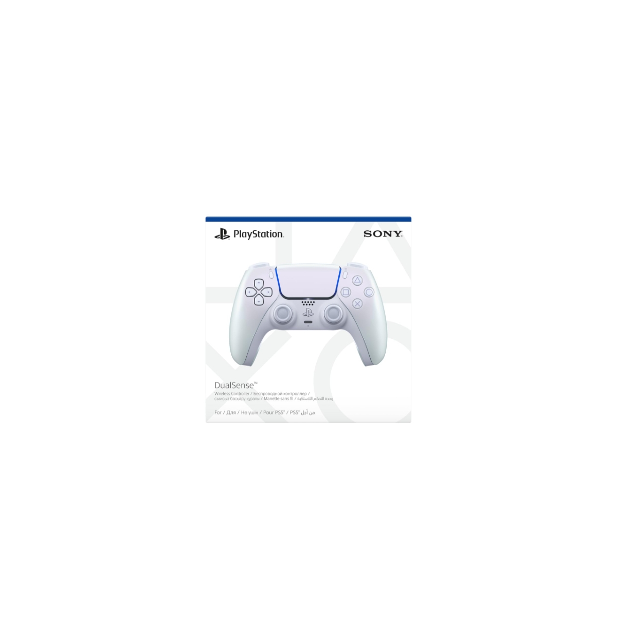 Sony DualSense Wireless Controller (KSA Version) Chroma Pearl for PlayStation 5