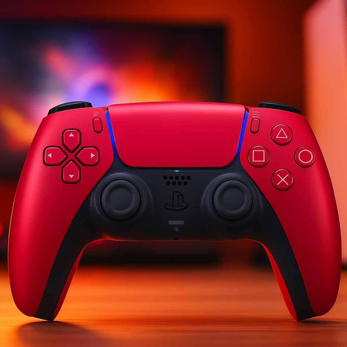 Sony DualSense Wireless Controller Red for PS5 with FC26 Video Game Bundle