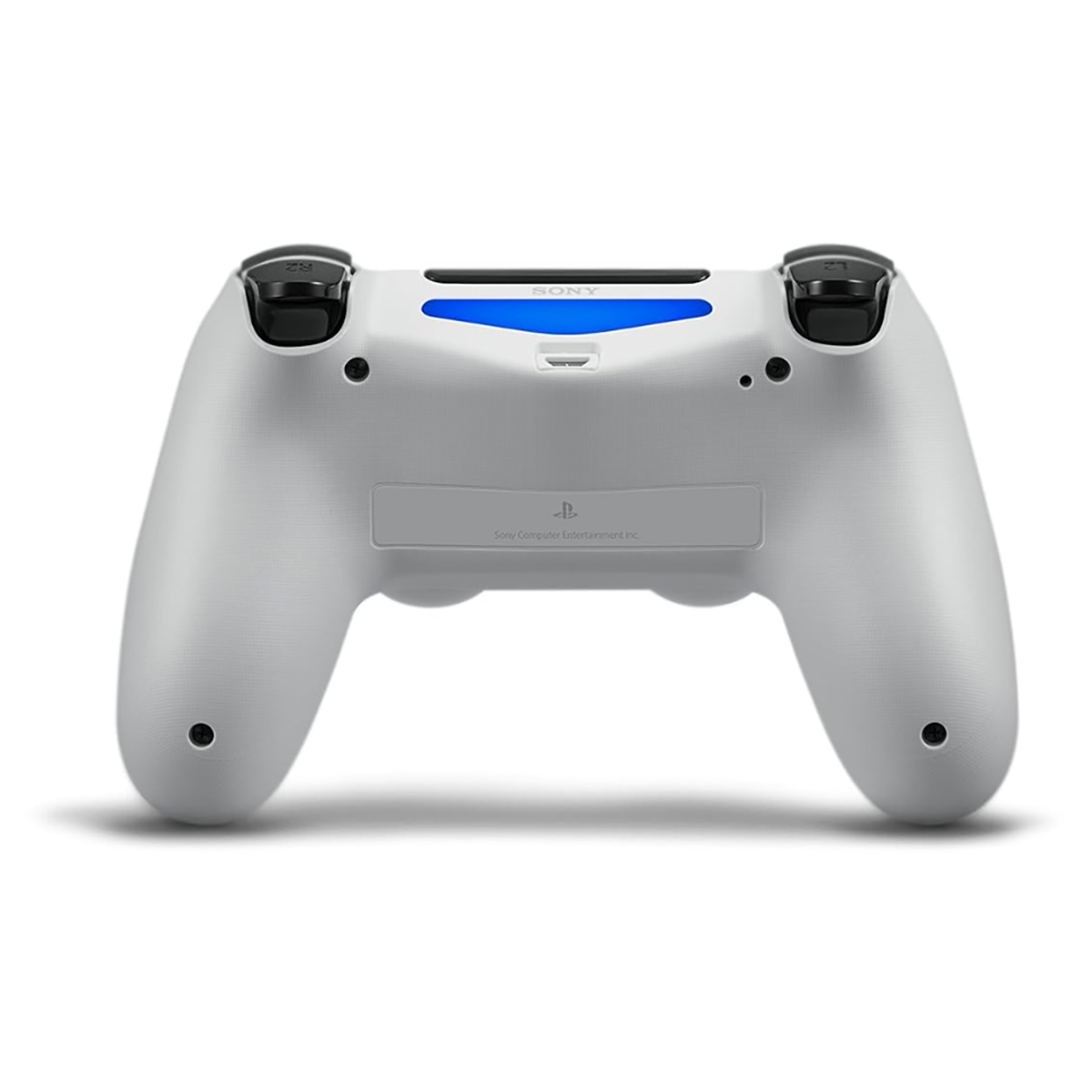 سوني وحدة تحكم لاسلكية دوال شوك 4 بلون أبيض جليدي متوافقة مع بلايستيشن 4
