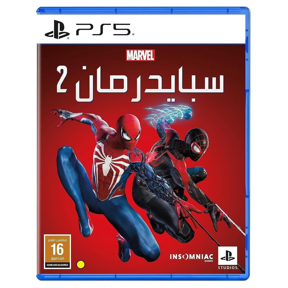 سوني مارفل سبايدرمان 2 (الإصدار السعودي) لعبة فيديو لبلايستيشن 5