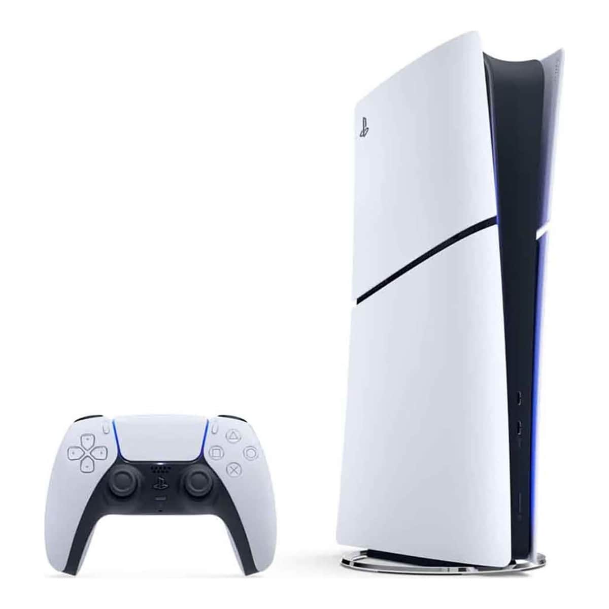 Sony PlayStation5 KSA Version Slim Digital Edition 825 GB Console+Western Digital 1TB SN850 NVMe SSD+DualSense Wireless Controller+PlayStation 5 Disc Drive Bundle