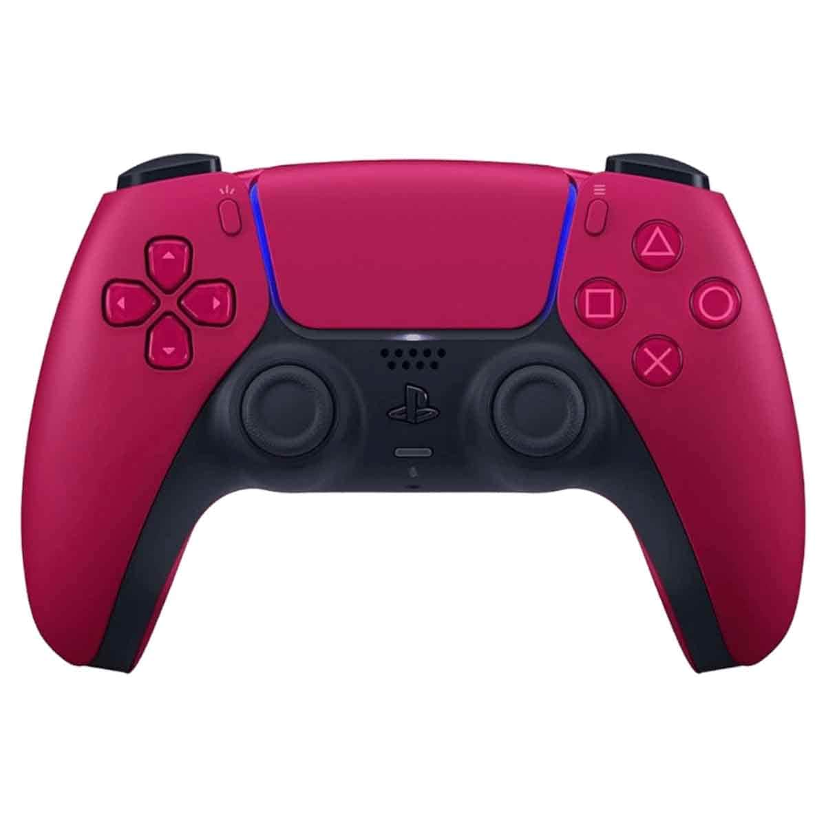 Sony PlayStation5 KSA Version Slim Digital Edition 825 GB Console with DualSense Cosmic Red Wireless Controller Bundle